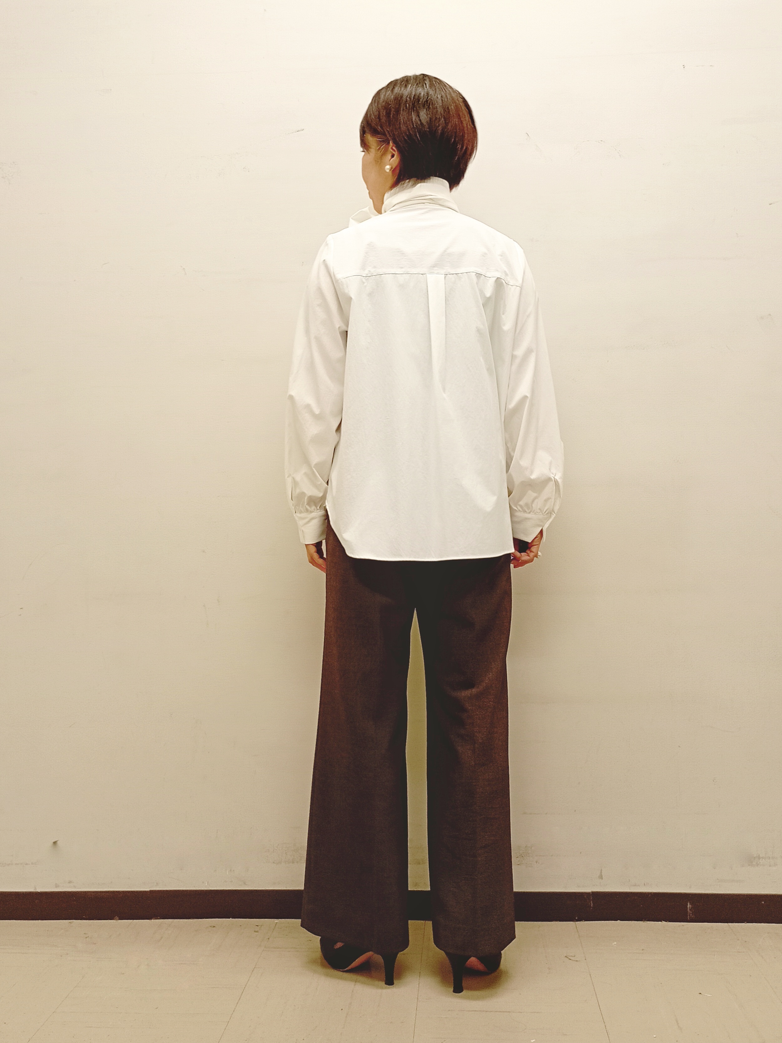 Kさんの「INDIVI｜【洗濯機OK／ストレッチ◎】秋はじめのダブルジャケット」を使ったコーディネート