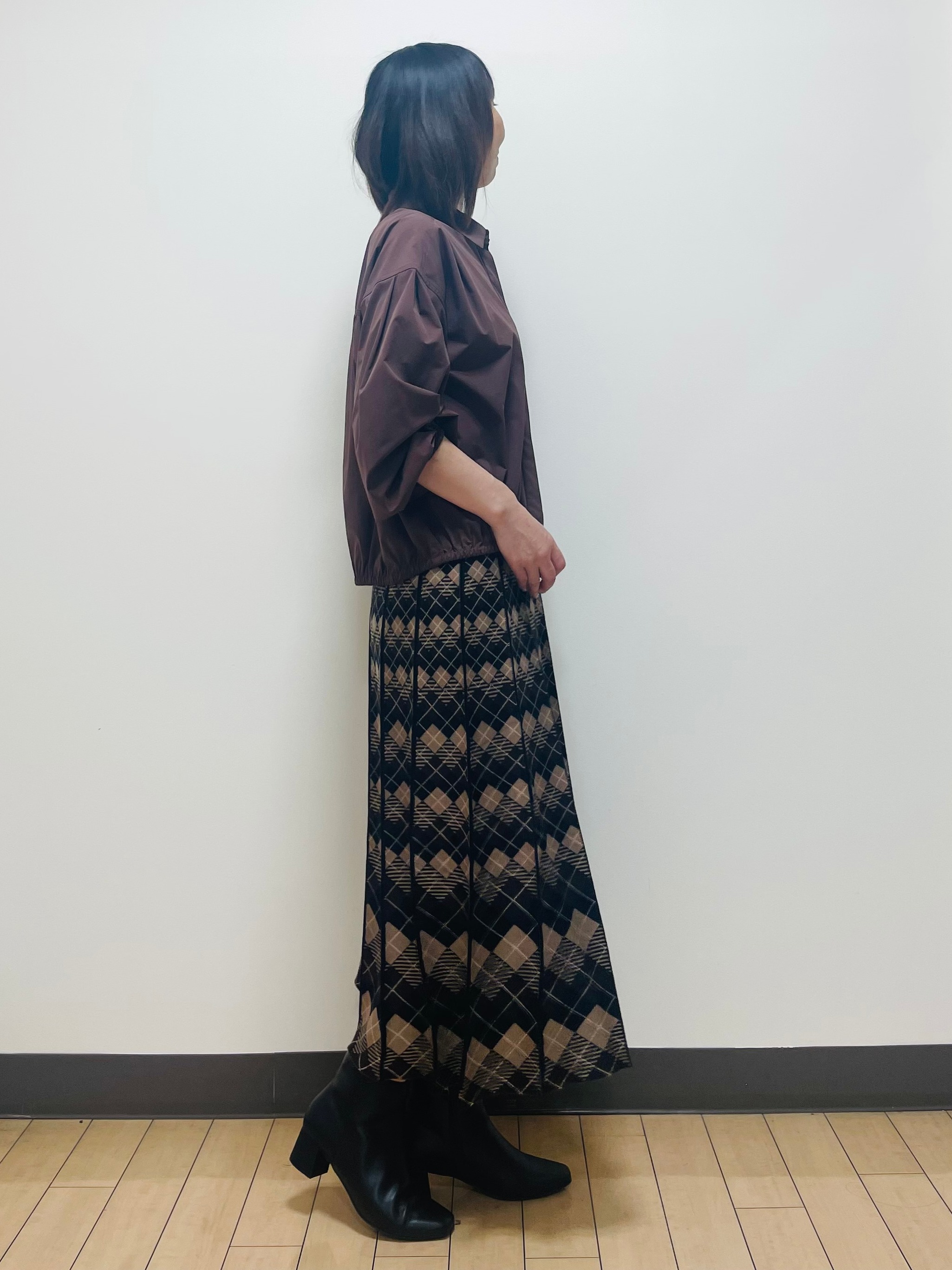 Riiさんの「Reflect｜ショート丈シャツブルゾン」を使ったコーディネート