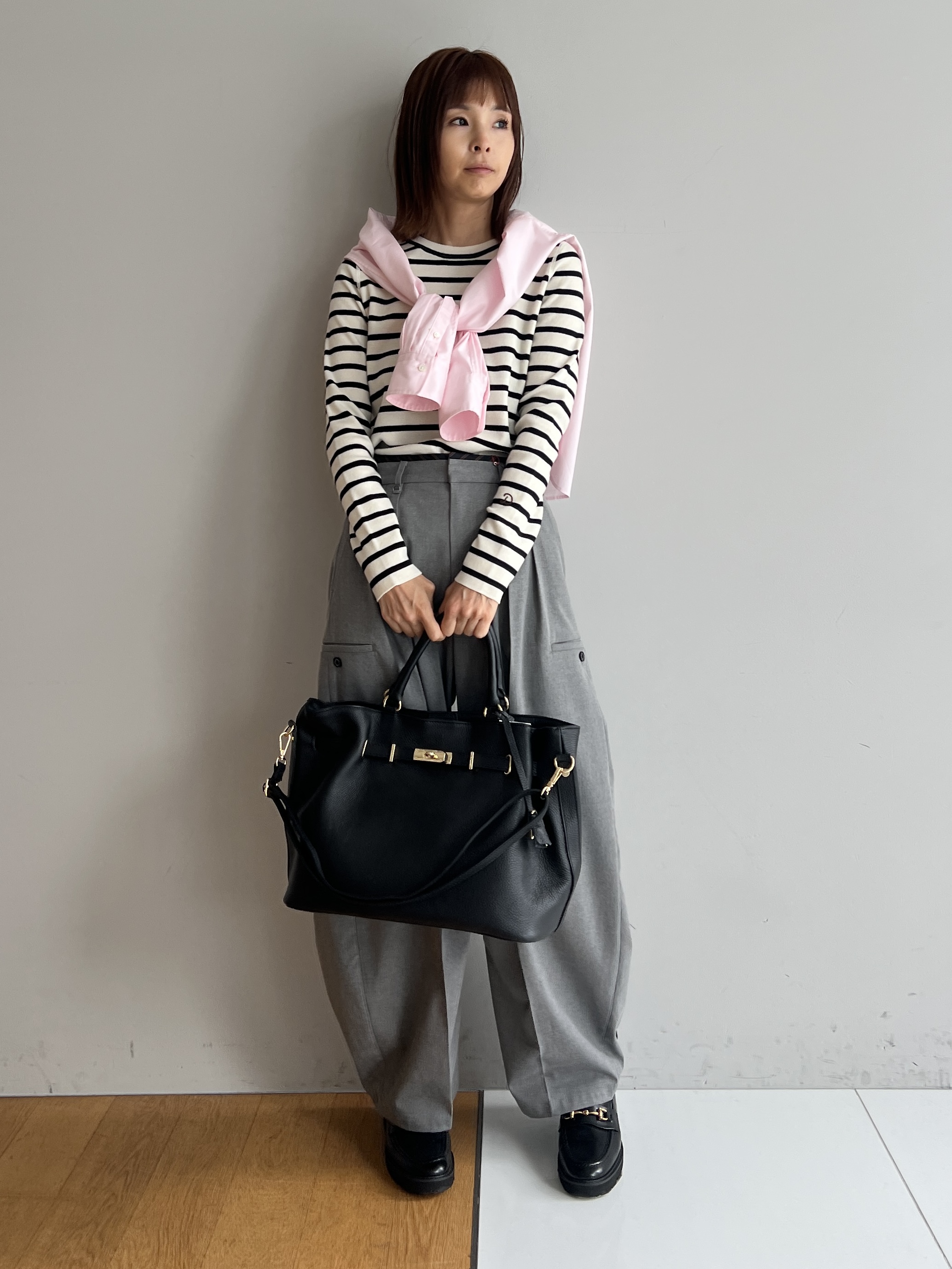 misaさんの「DRESSTERIOR｜【通勤用/ウォッシャブル】オックスフォードシャツ」を使ったコーディネート