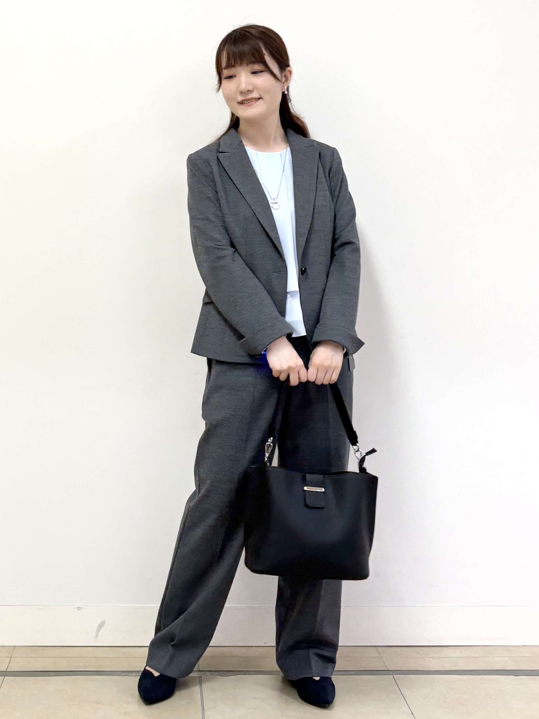 mikiさんの「Reflect｜【SS-4Lサイズ／セットアップ可】匠ジャケット／ベーシックテーラード」を使ったコーディネート