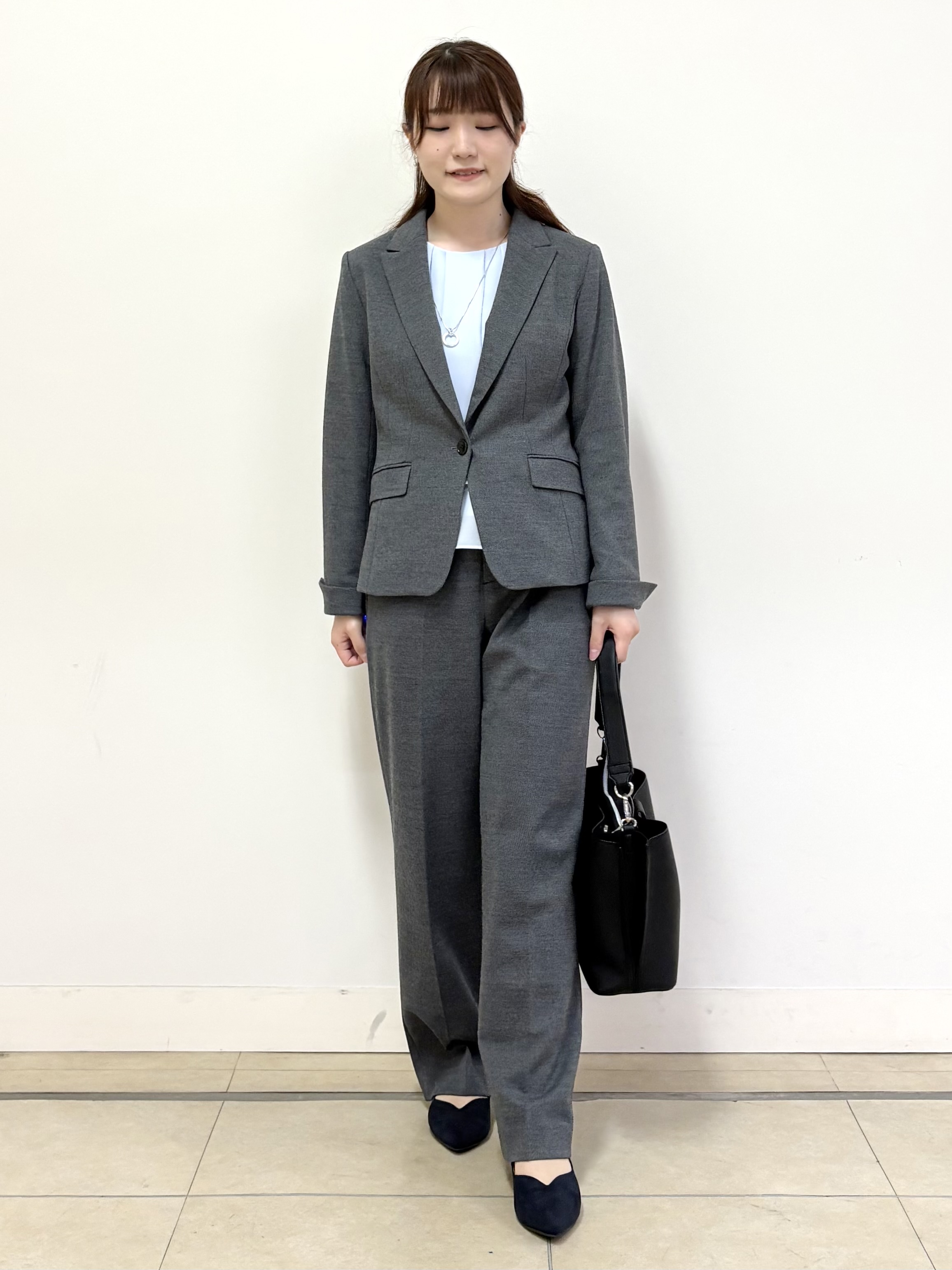 mikiさんの「Reflect｜【SS-4Lサイズ／セットアップ可】匠ジャケット／ベーシックテーラード」を使ったコーディネート