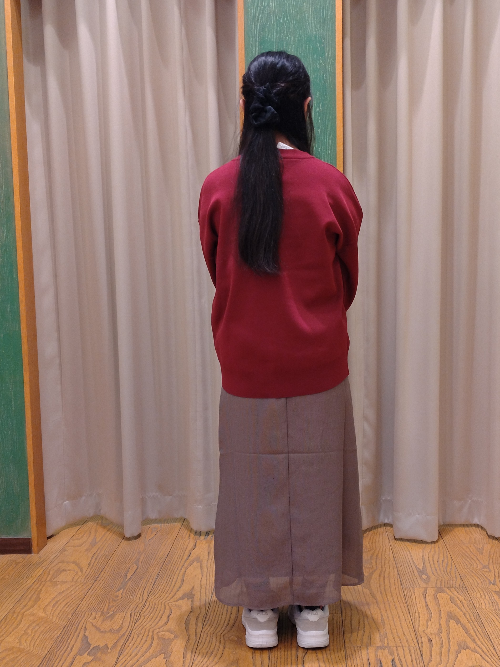 おっしーさんの「SHOO･LA･RUE｜【セットアップ可/洗濯機可】軽やかに羽織れる スポンディッシュ ニットカーディガン」を使ったコーディネート