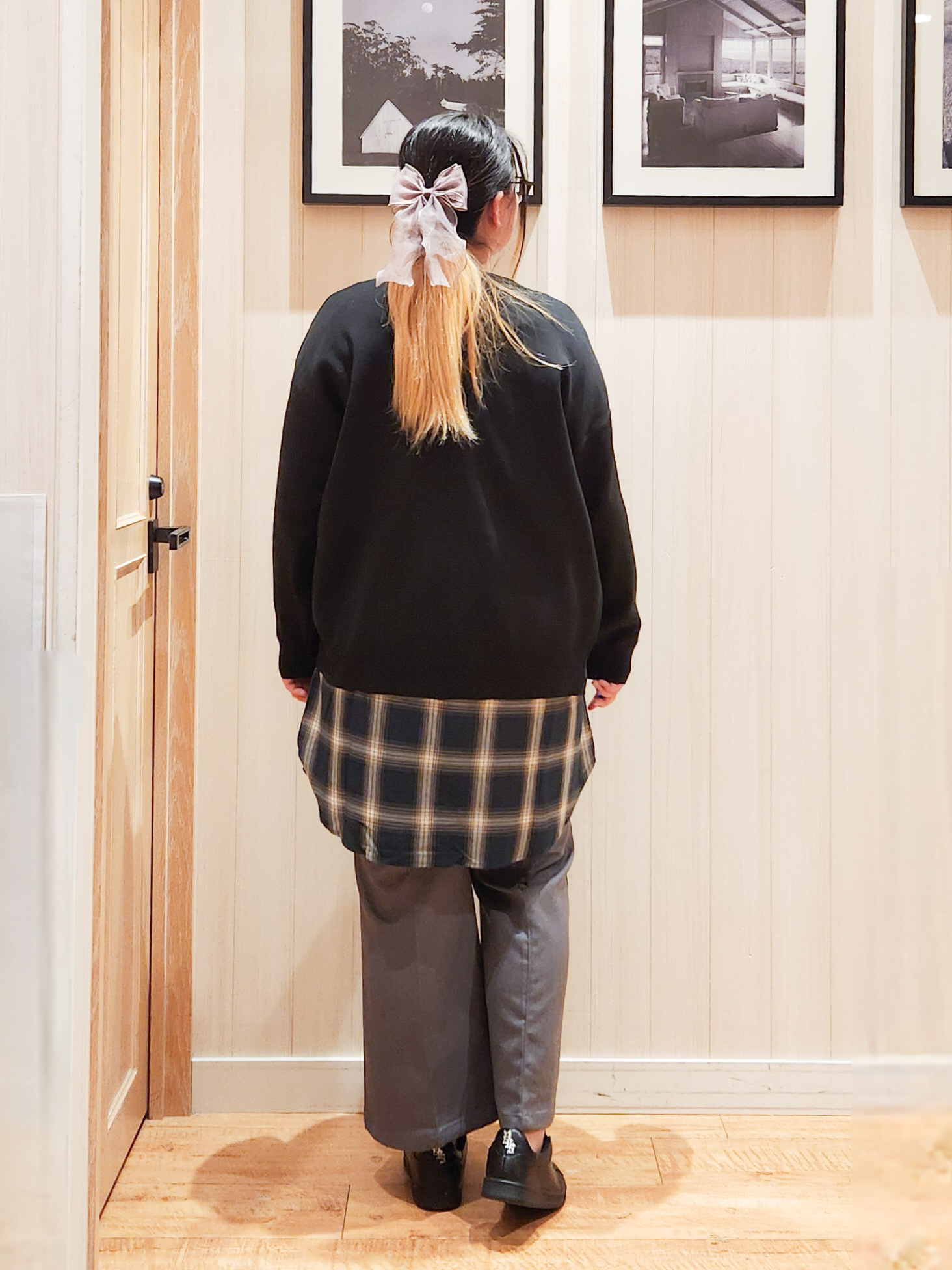 れーやんさんの「SHOO･LA･RUE｜【セットアップ可/洗濯機可】軽やかに羽織れる スポンディッシュ ニットカーディガン」を使ったコーディネート