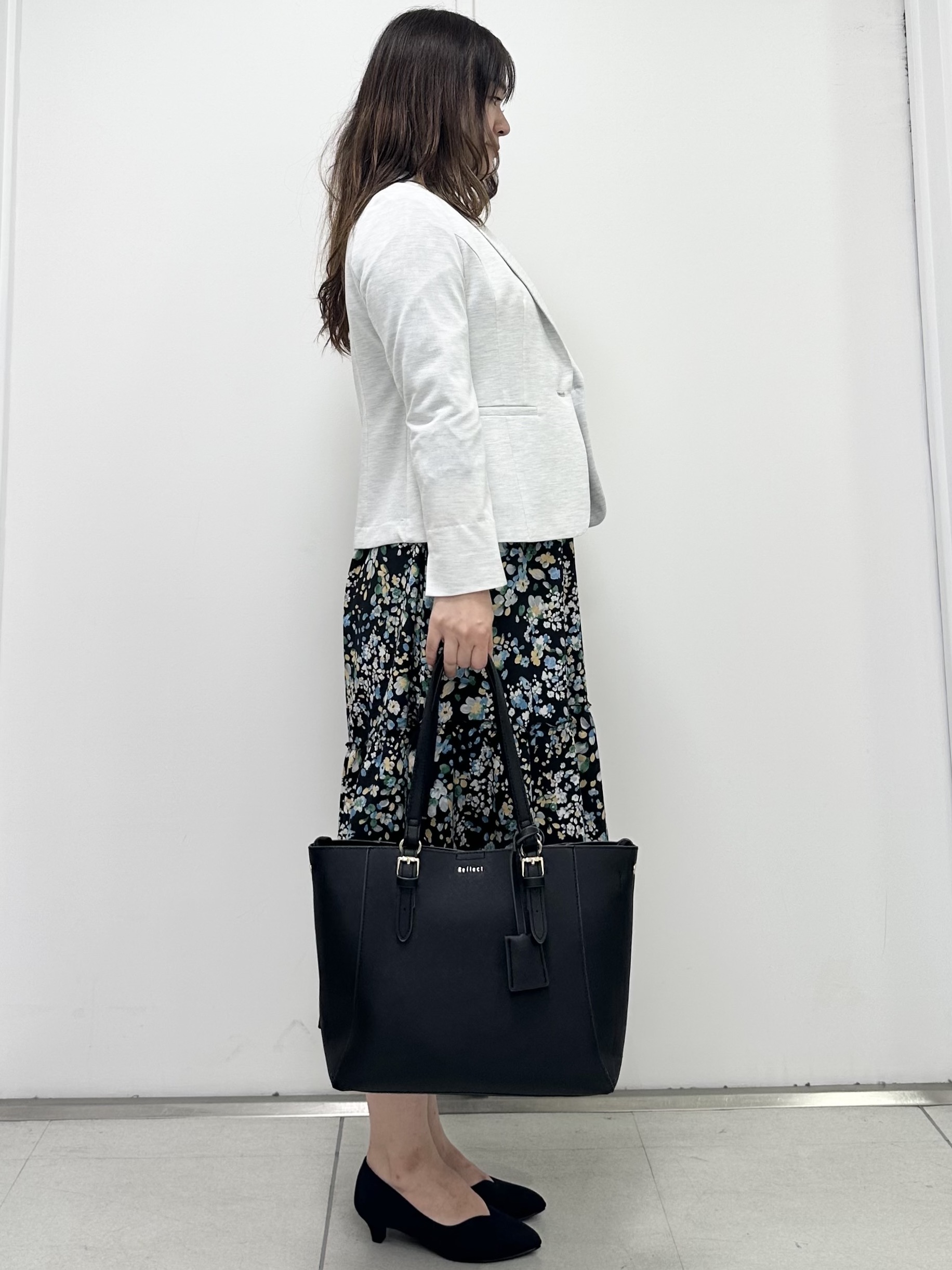 miさんの「Reflect｜【SS-4Lサイズ／UVカット／接触冷感】匠ジャケット／ベーシックテーラード」を使ったコーディネート