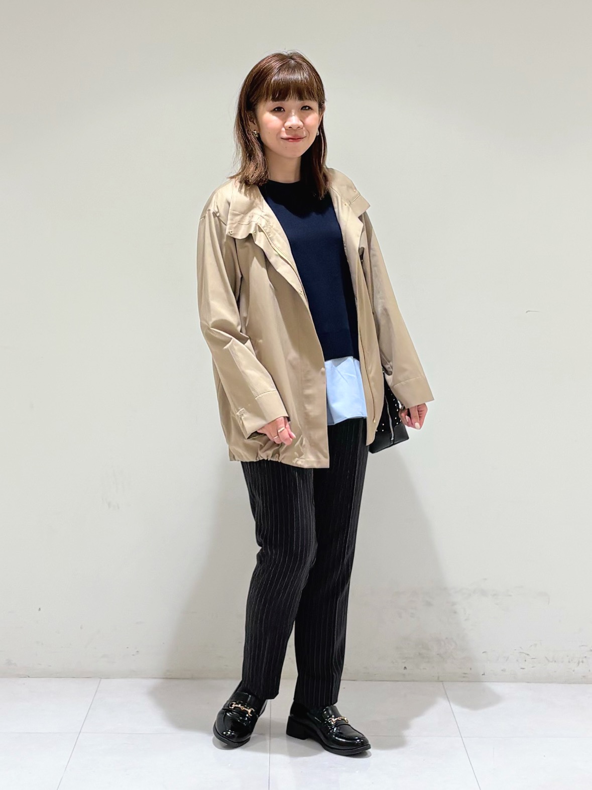 tsuyuさんの「INDIVI｜【撥水／UVケア】スタンドカラーブルゾン」を使ったコーディネート