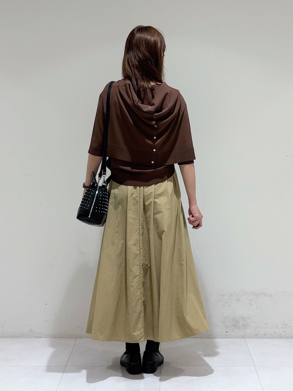 tsuyuさんの「INDIVI｜【洗濯機OK／ストレッチ◎】秋はじめのダブルジャケット」を使ったコーディネート