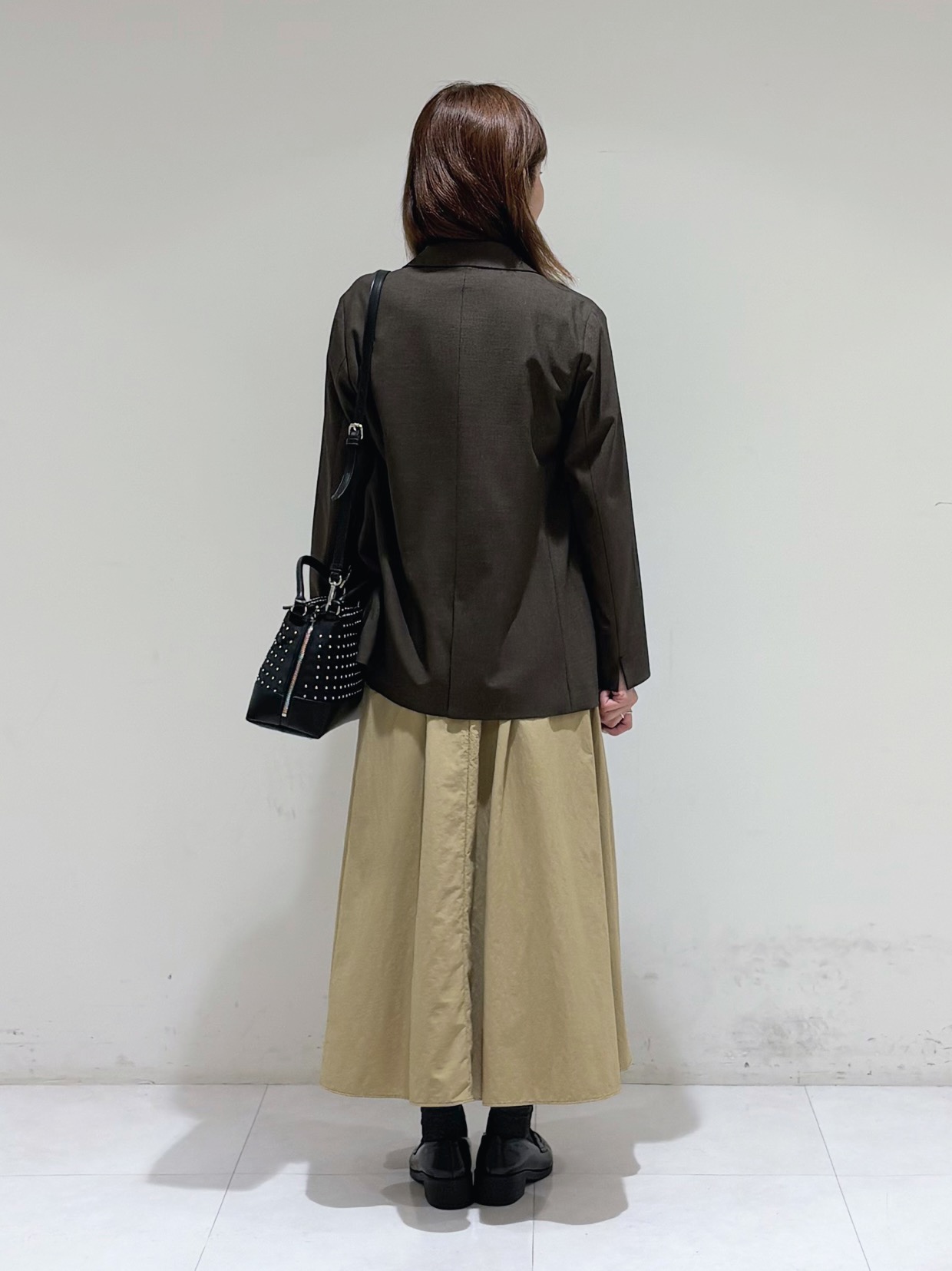 tsuyuさんの「INDIVI｜【洗濯機OK／ストレッチ◎】秋はじめのダブルジャケット」を使ったコーディネート
