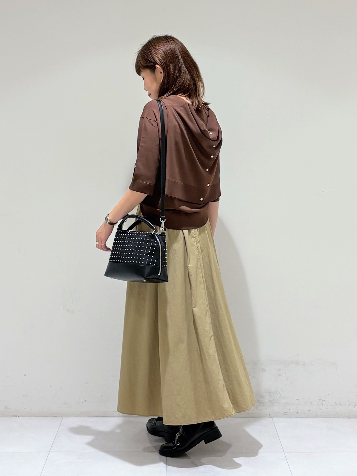 tsuyuさんの「INDIVI｜【洗濯機OK／ストレッチ◎】秋はじめのダブルジャケット」を使ったコーディネート