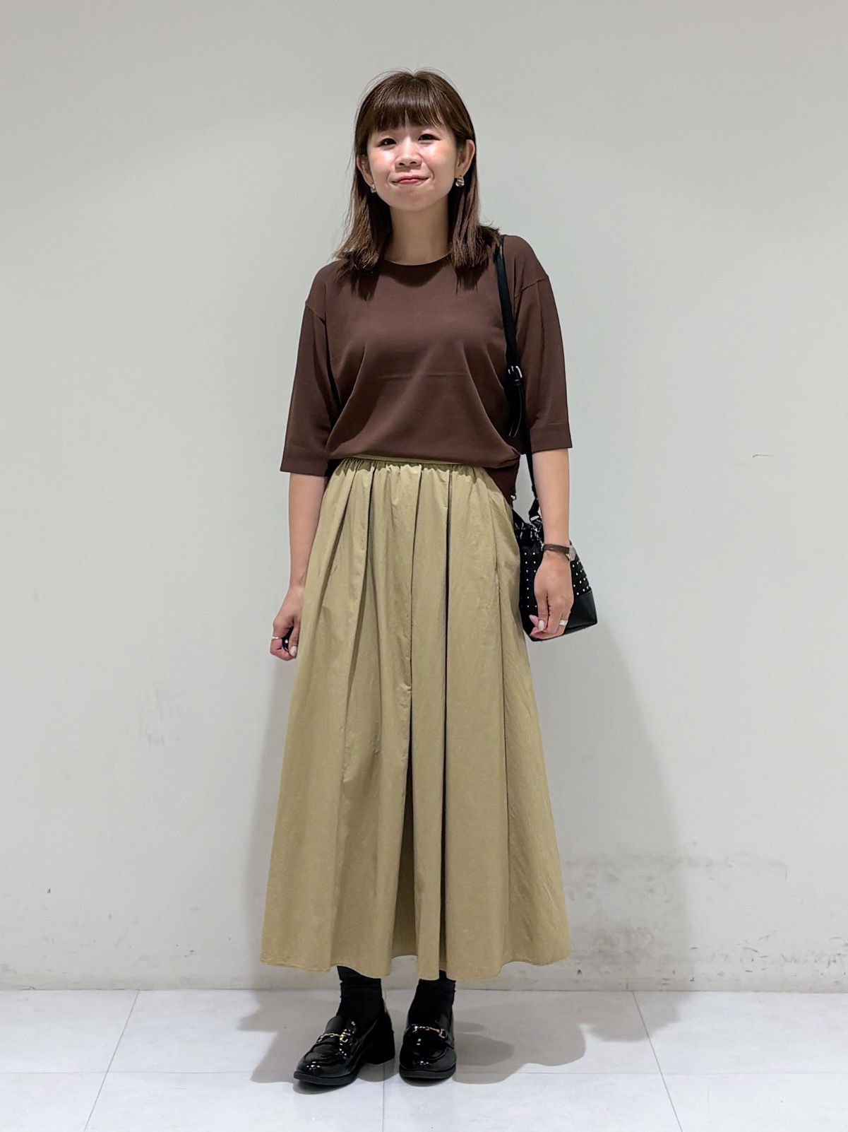 tsuyuさんの「INDIVI｜【洗濯機OK／ストレッチ◎】秋はじめのダブルジャケット」を使ったコーディネート