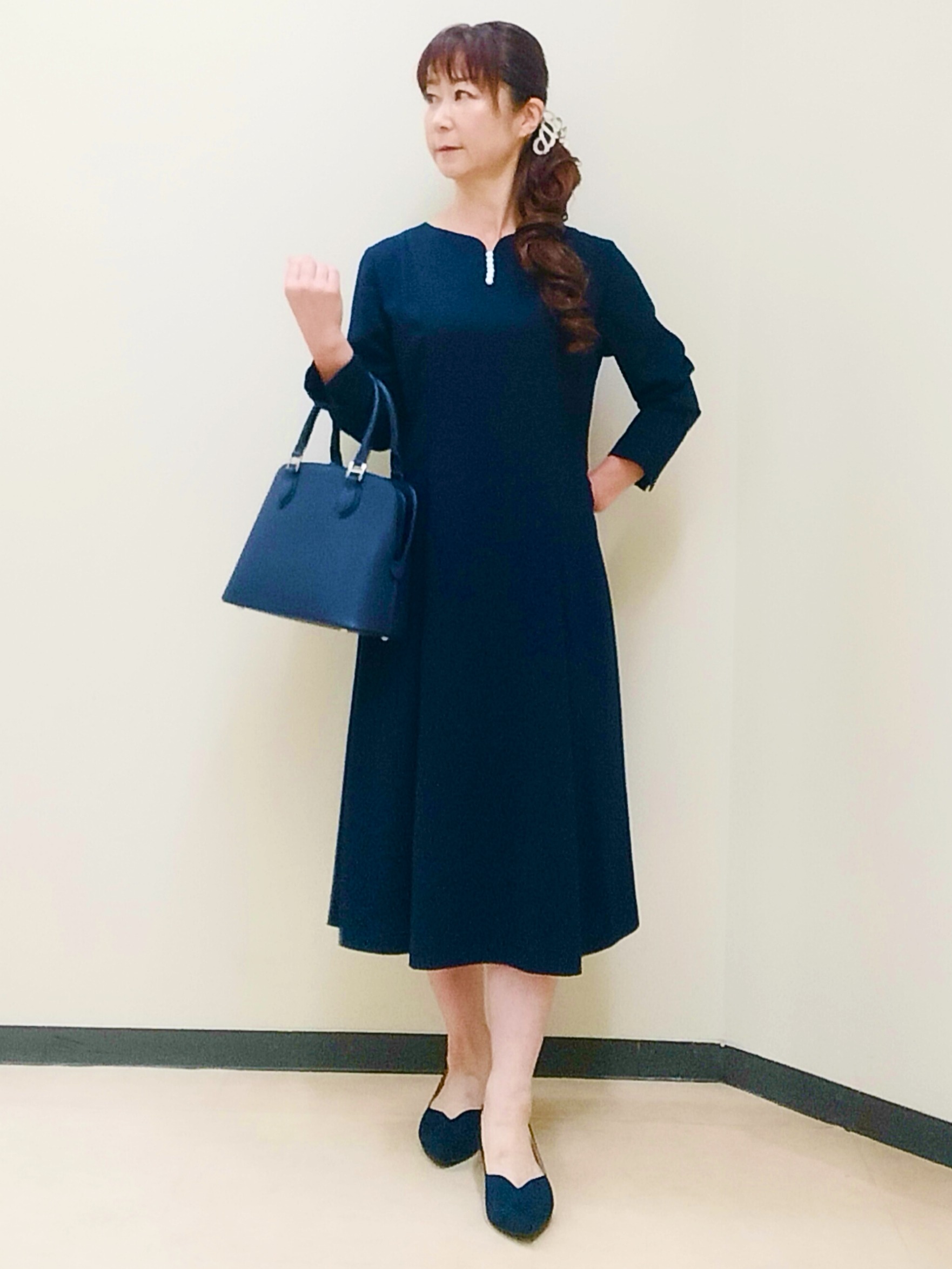 花さんの「Reflect｜【SS-4Lサイズ／UVカット／接触冷感】匠ジャケット／ベーシックテーラード」を使ったコーディネート