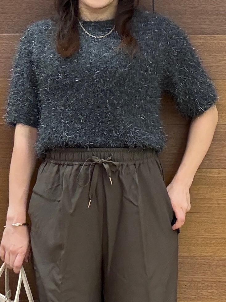 maichiさんの「OPAQUE.CLIP｜ラメシャギーニット【洗濯機OK】」を使ったコーディネート