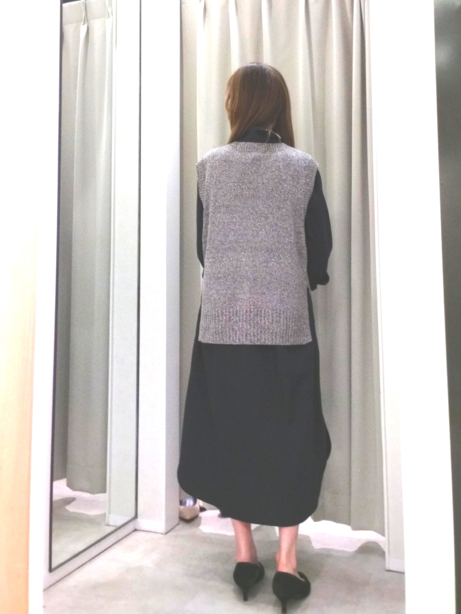 もりさんの「UNTITLED｜ロングシャツワンピース」を使ったコーディネート