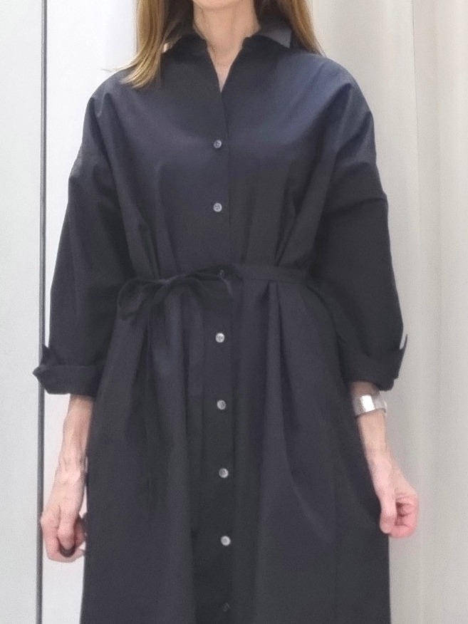 もりさんの「UNTITLED｜ロングシャツワンピース」を使ったコーディネート