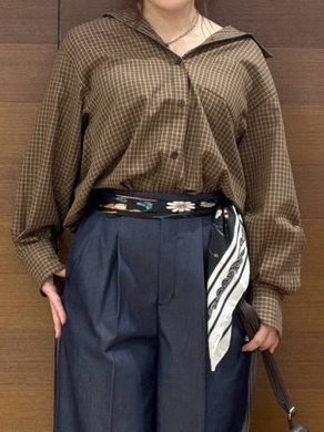 maichiさんの「OPAQUE.CLIP｜チェック柄シャツ【洗濯機OK】」を使ったコーディネート