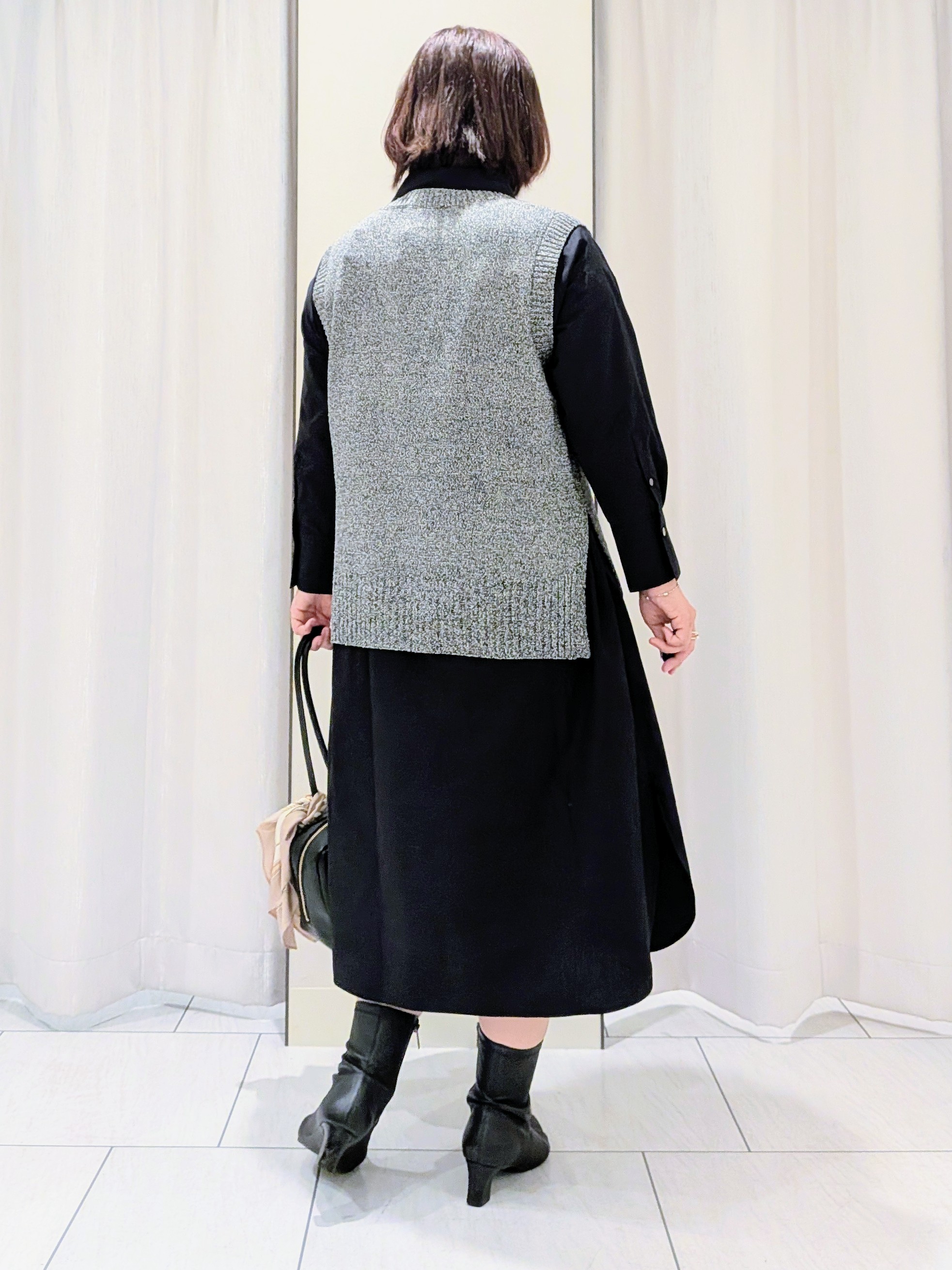 Onumaさんの「UNTITLED｜ロングシャツワンピース」を使ったコーディネート