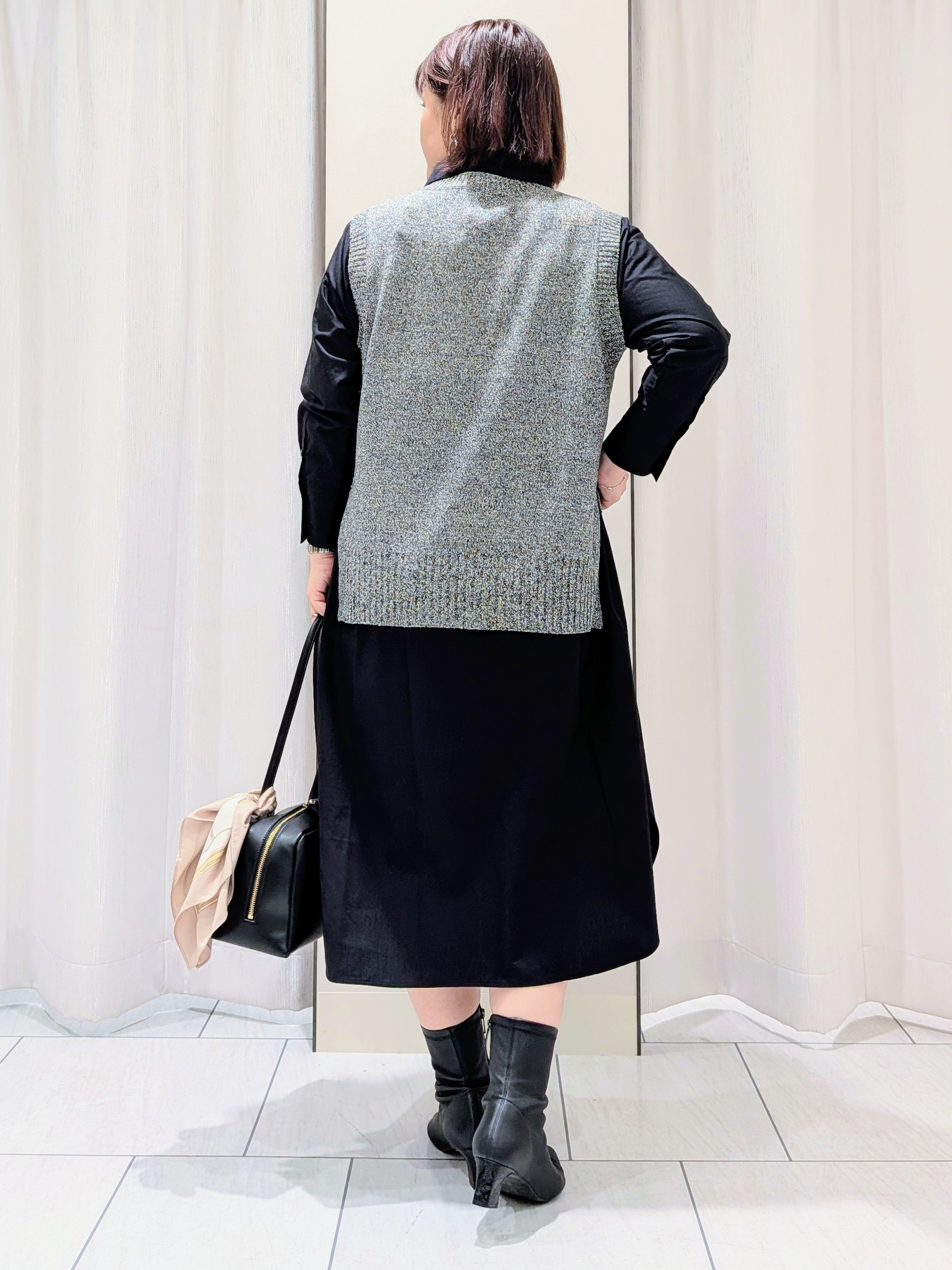 Onumaさんの「UNTITLED｜ロングシャツワンピース」を使ったコーディネート