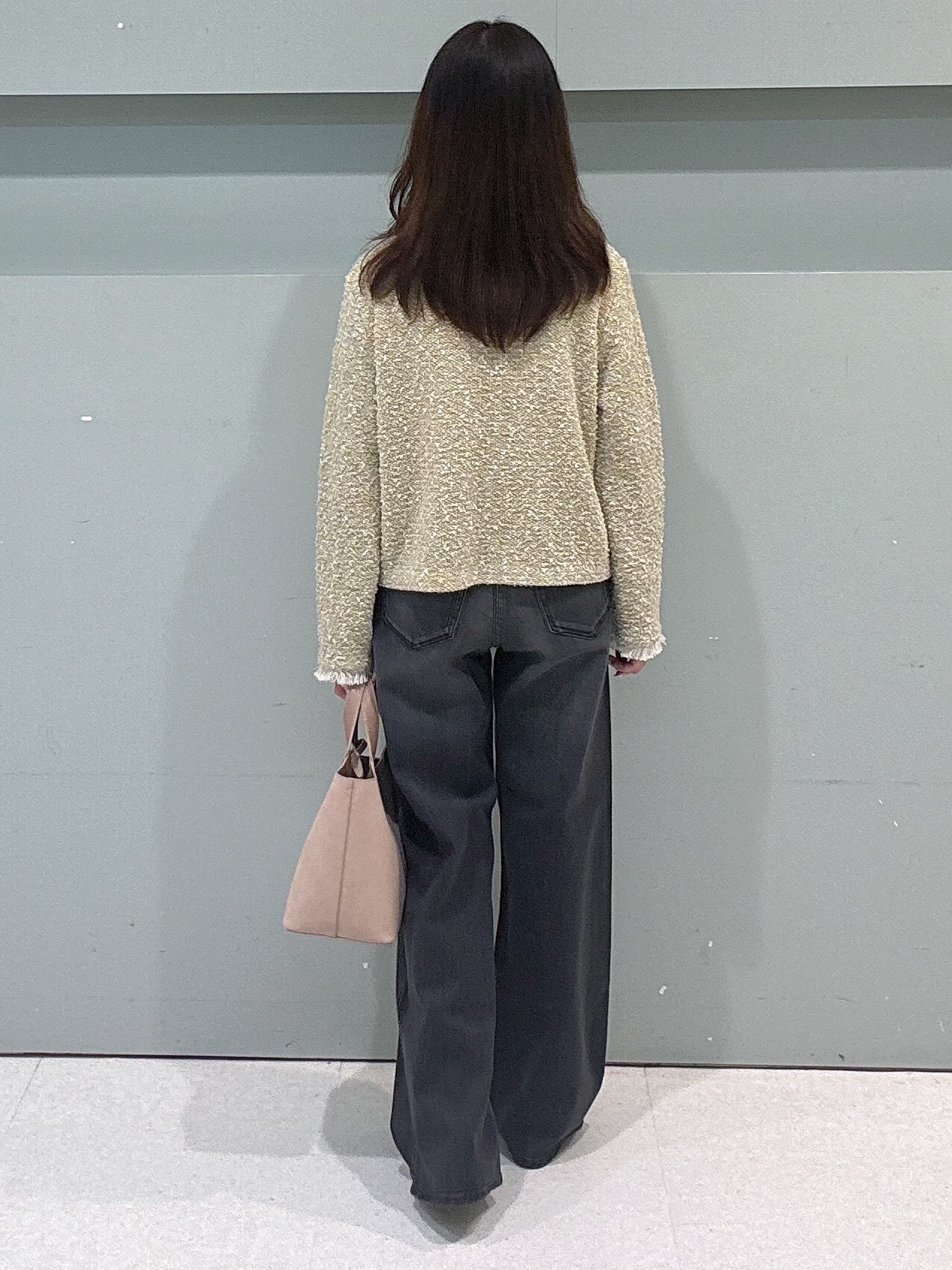 makiさんの「UNTITLED｜【ジャケットライク/秋羽織り】ファンシーヤーンツイードニットカーディガン」を使ったコーディネート