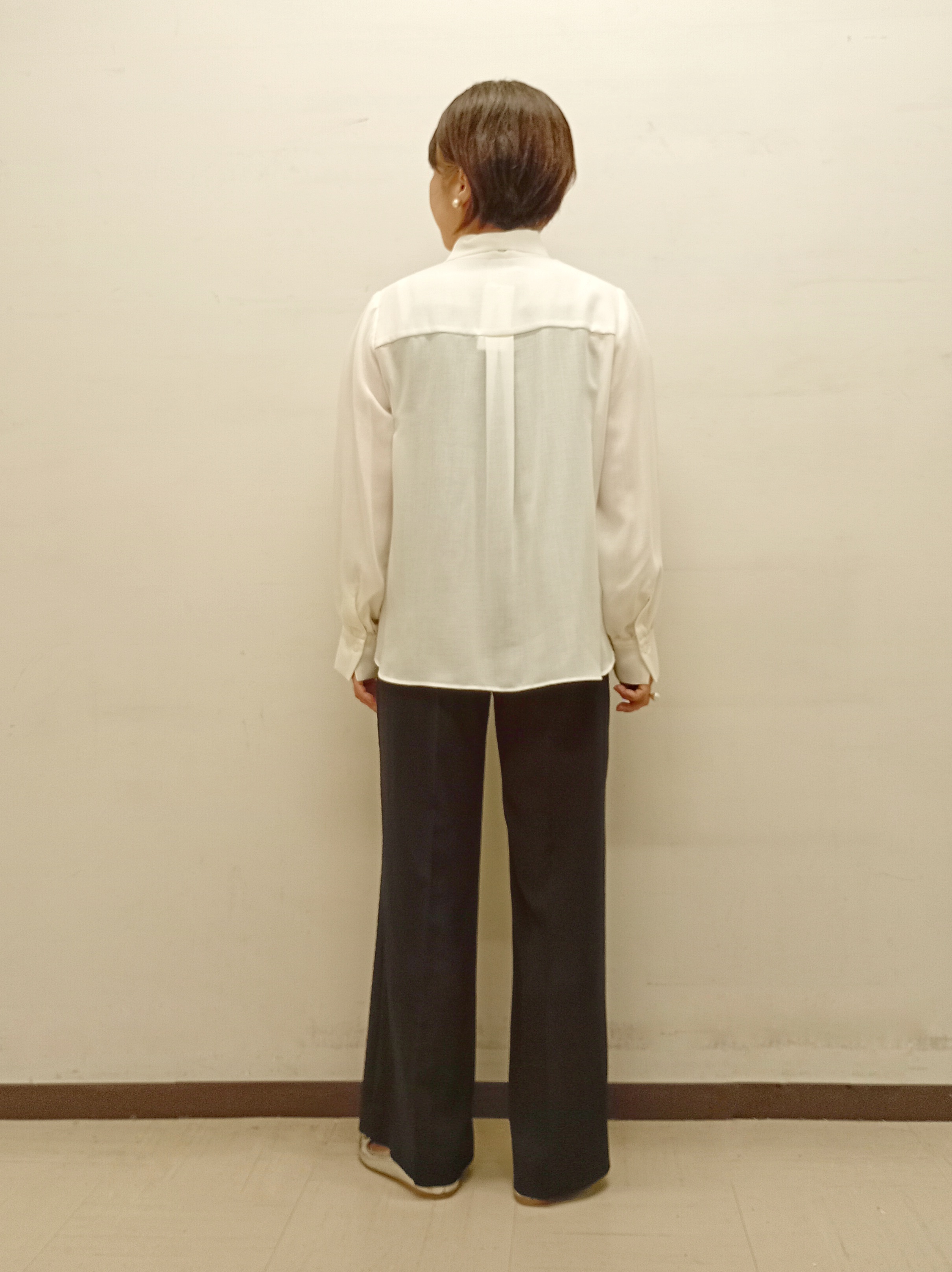 Kさんの「INDIVI｜【洗濯機OK／ストレッチ◎】秋はじめのダブルジャケット」を使ったコーディネート