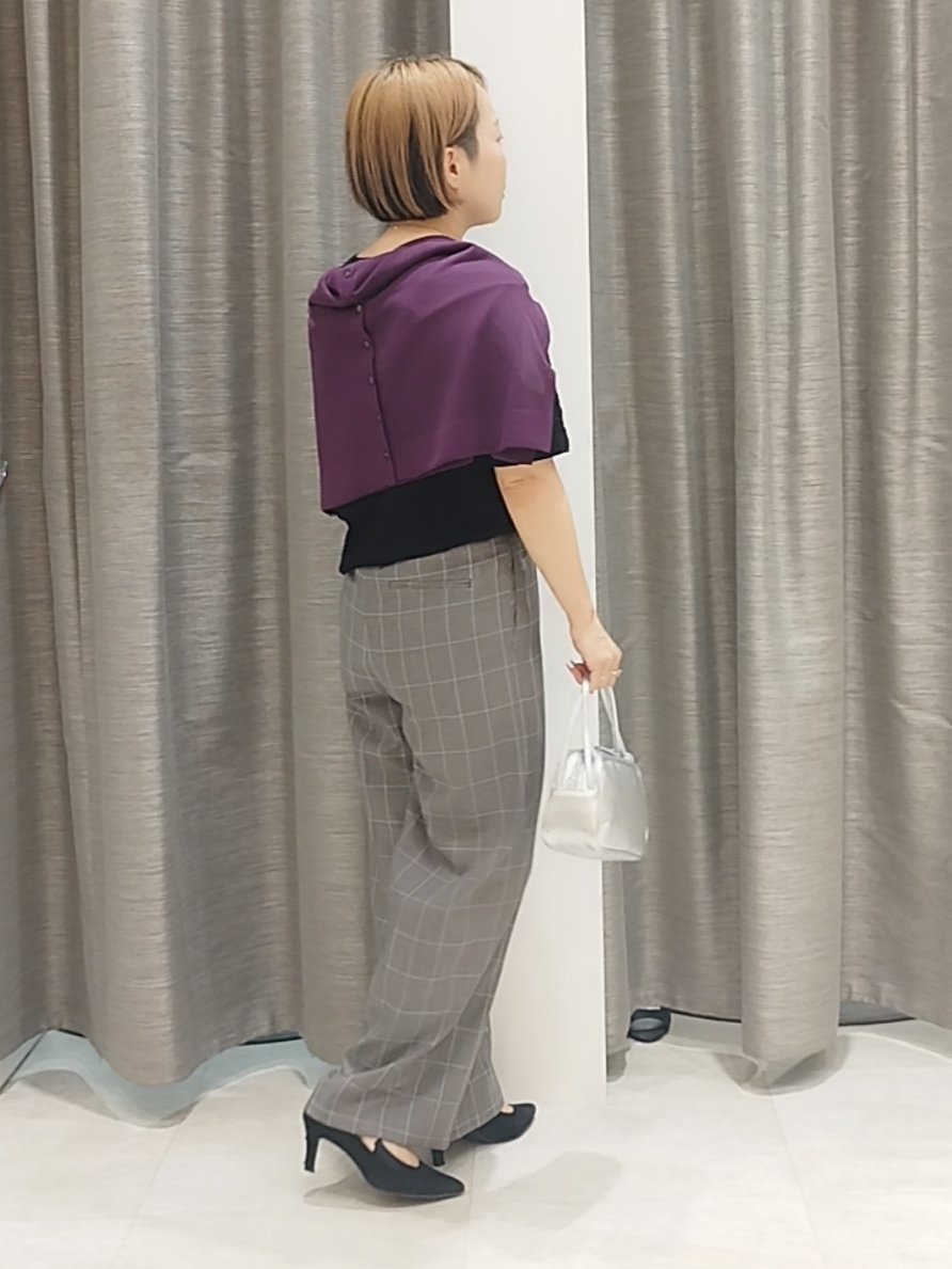 s u g iさんの「UNTITLED｜【セットアップ可/ストレッチ性】ドライタッチニットプルオーバー」を使ったコーディネート