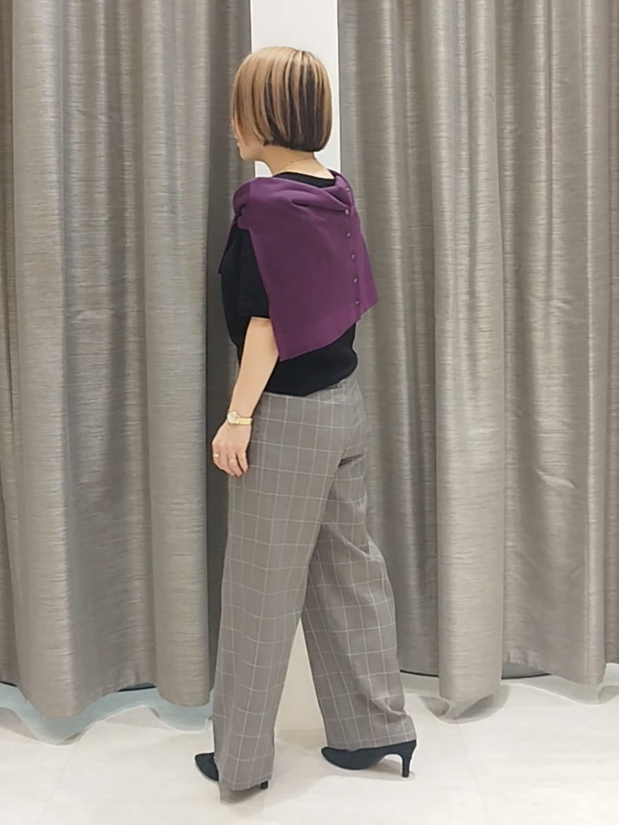 s u g iさんの「UNTITLED｜【セットアップ可/ストレッチ性】ドライタッチニットプルオーバー」を使ったコーディネート