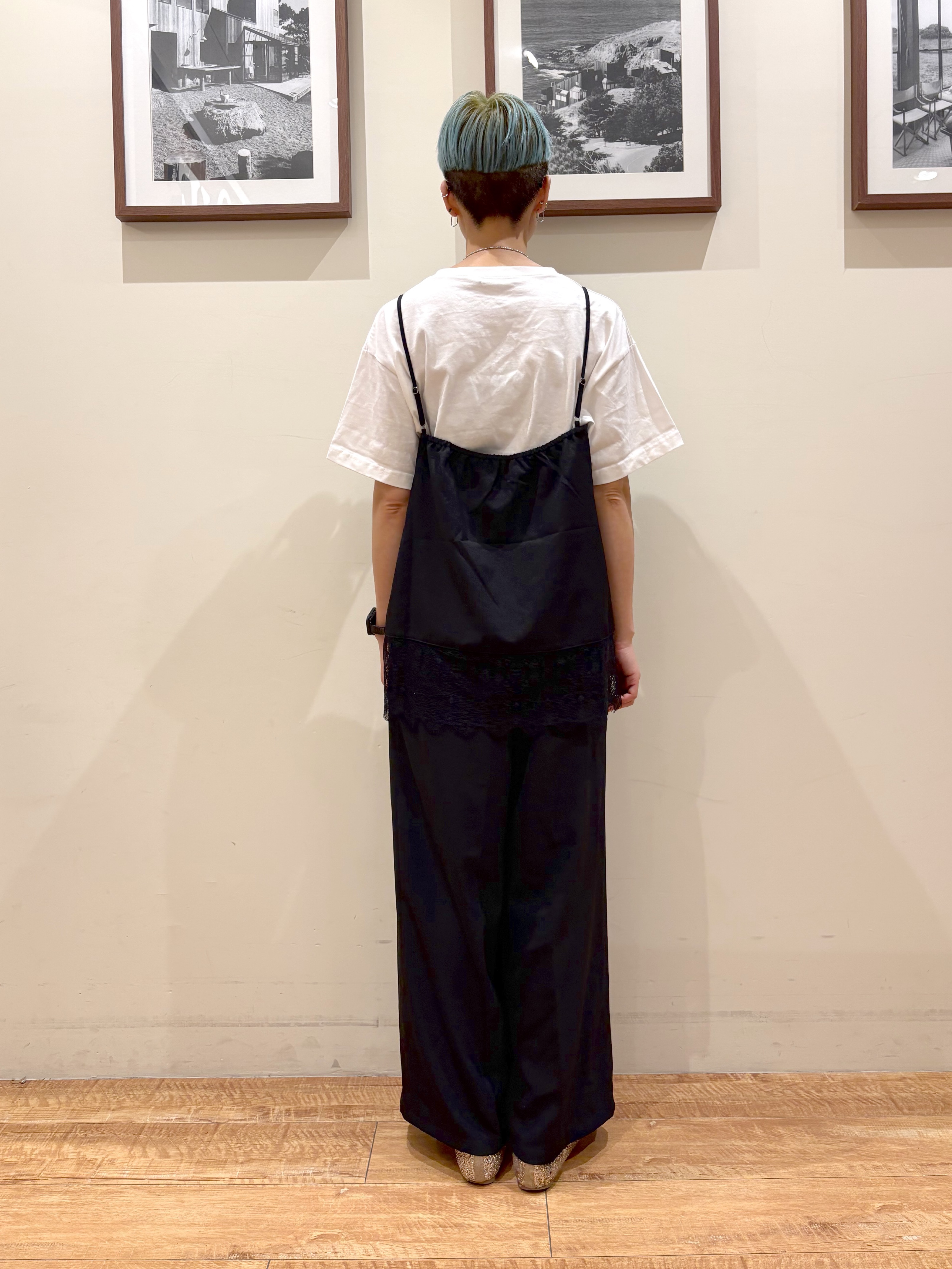 Ayumiさんの「SHOO･LA･RUE｜【通気性〇/セットアップ可/S-LL/洗濯機可】紫外線対策にも メッシュテーラードジャケット」を使ったコーディネート