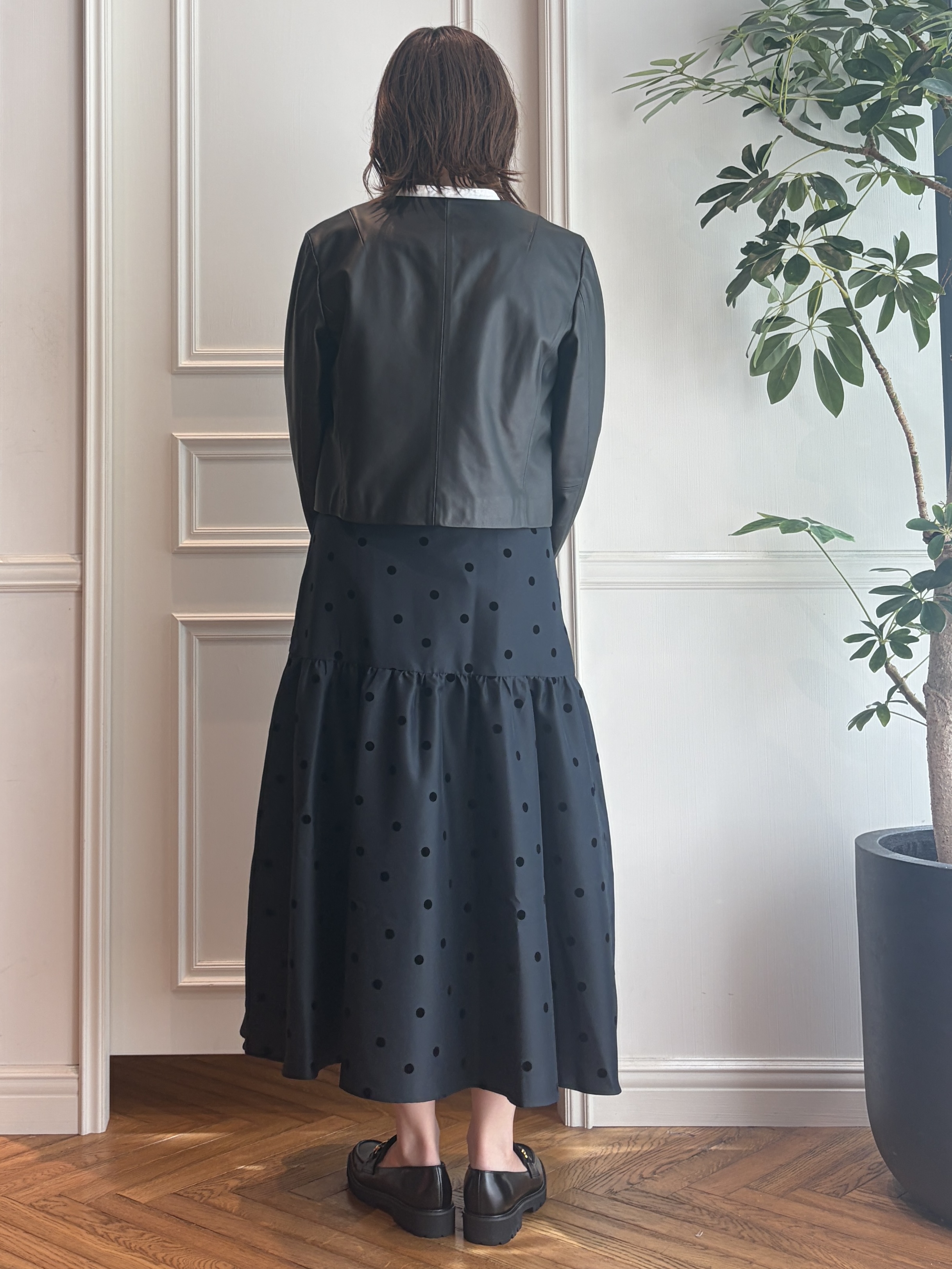 nakaoさんの「DRESSTERIOR｜◆MILOS（ミロス）チェーン付きバニティバッグ」を使ったコーディネート