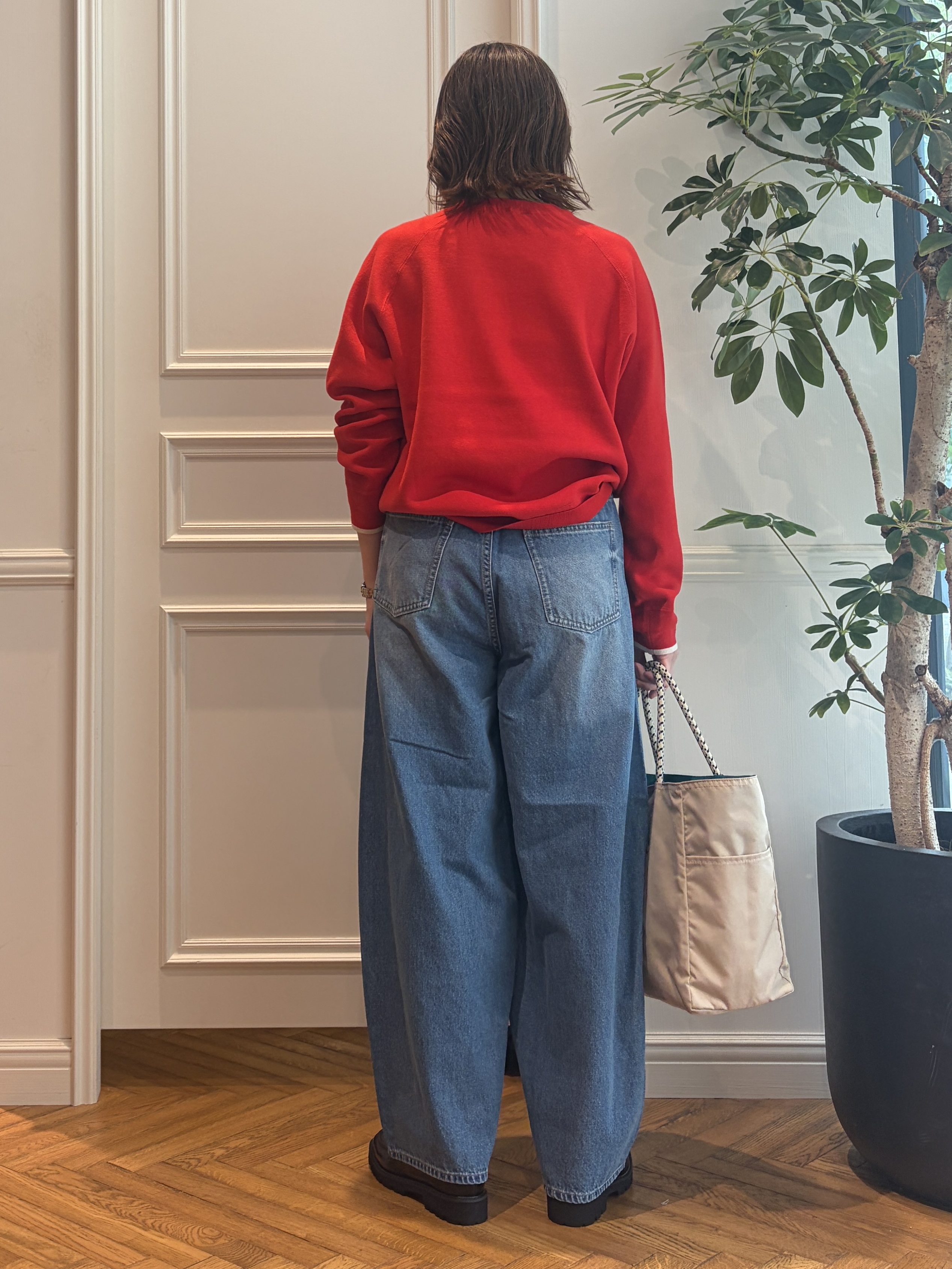nakaoさんの「DRESSTERIOR｜◆MILOS（ミロス）チェーン付きバニティバッグ」を使ったコーディネート