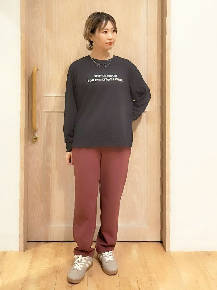 YUKIさんの「SHOO･LA･RUE｜【S-LL】デイリー使いに 選べる6柄プリントロンT」を使ったコーディネート