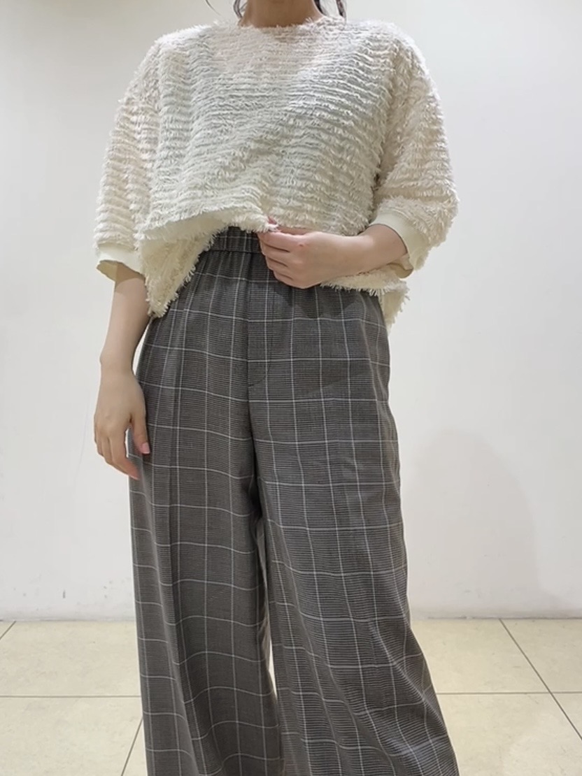 watanabeさんの「UNTITLED｜【秋映え/体型カバー】フェザージャガードプルオーバー」を使ったコーディネート