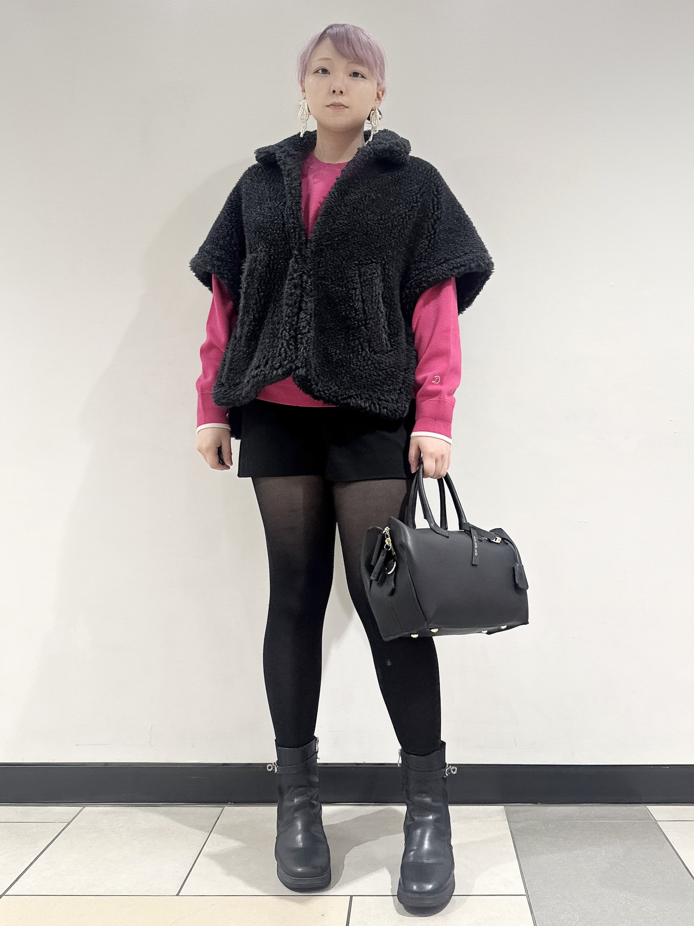 なかもとあきさんの「DRESSTERIOR｜【6色展開/マシンウォッシャブル】コットンカシミヤニット」を使ったコーディネート