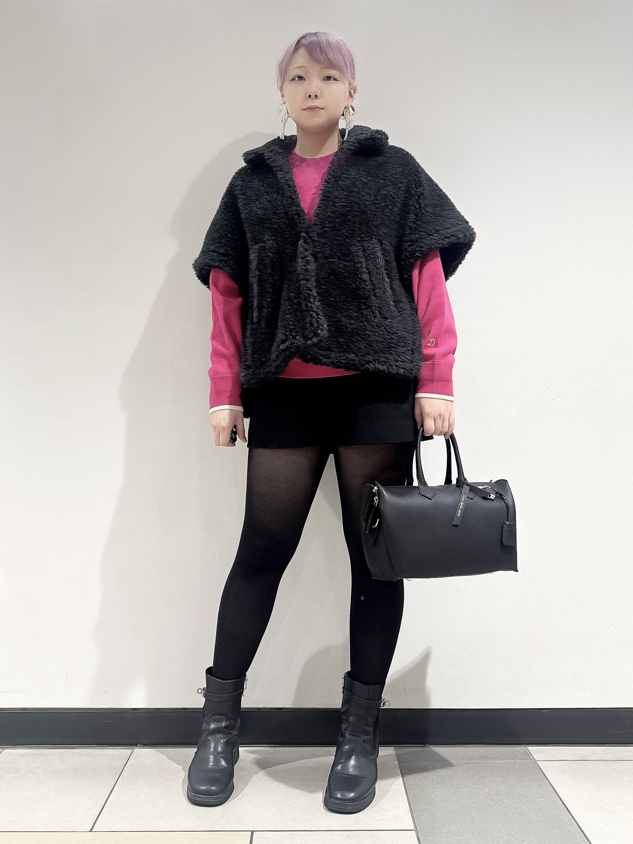 なかもとあきさんの「DRESSTERIOR｜【6色展開/マシンウォッシャブル】コットンカシミヤニット」を使ったコーディネート