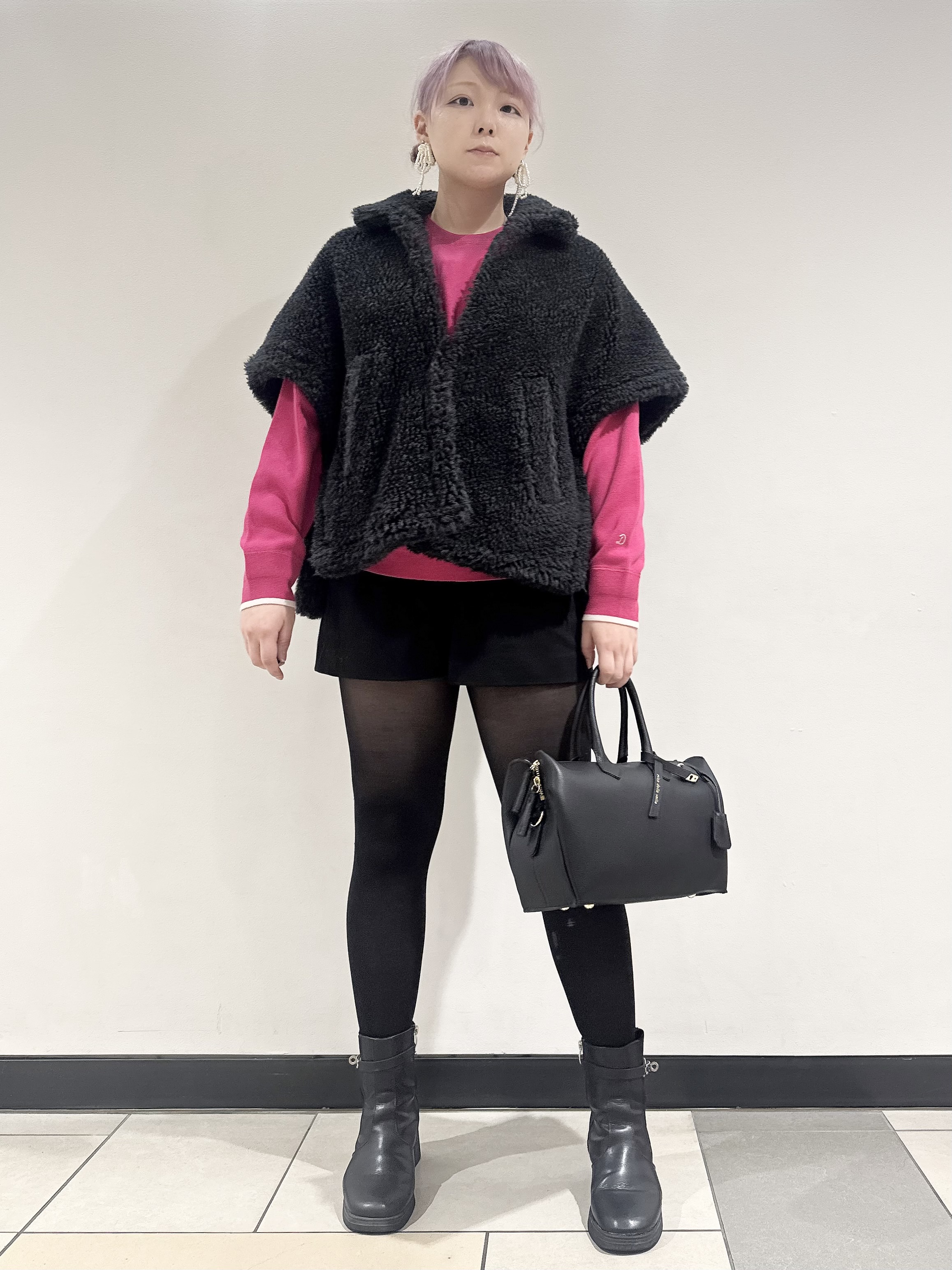なかもとあきさんの「DRESSTERIOR｜【6色展開/マシンウォッシャブル】コットンカシミヤニット」を使ったコーディネート