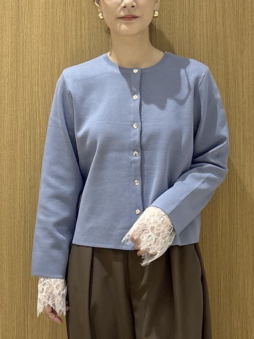 たけねぇさんの「OPAQUE.CLIP｜スナップボタンニットカーディガン【5col／洗濯機OK／UVケア／遮熱性】」を使ったコーディネート