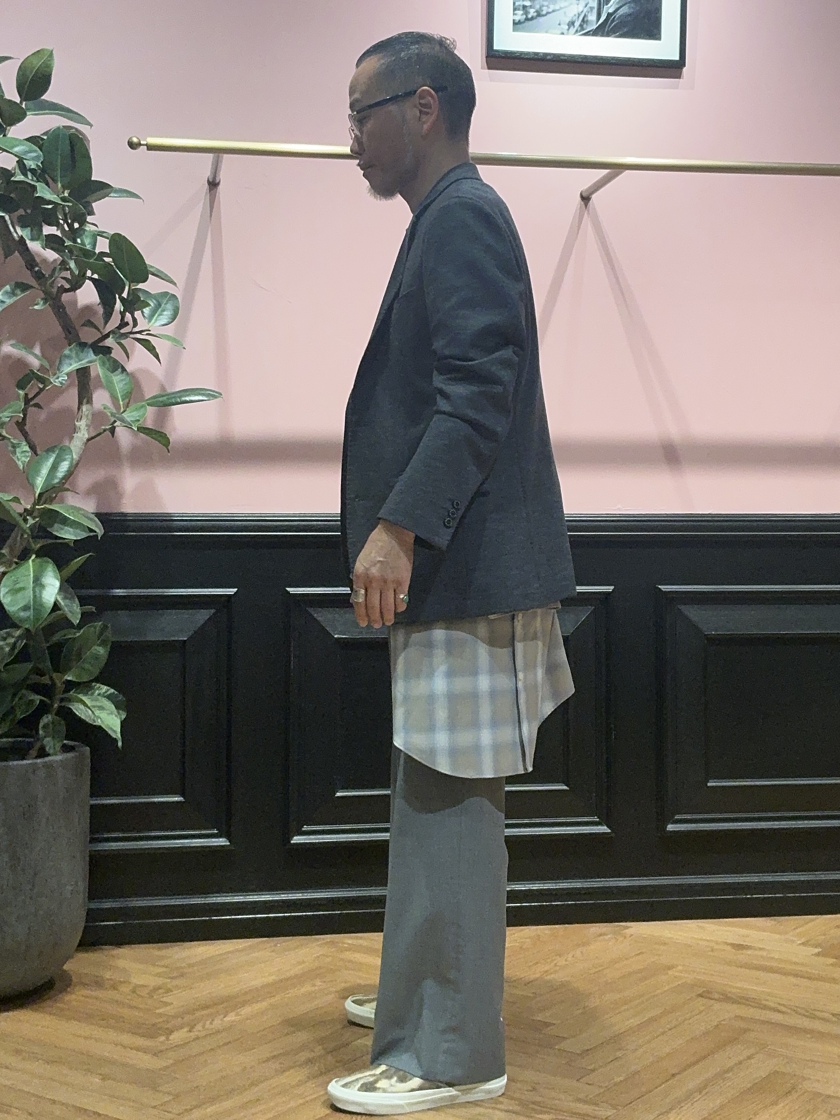 torigoeさんの「DRESSTERIOR｜【ストレッチ素材】ウールブレンド コンフォータブルジャケット」を使ったコーディネート