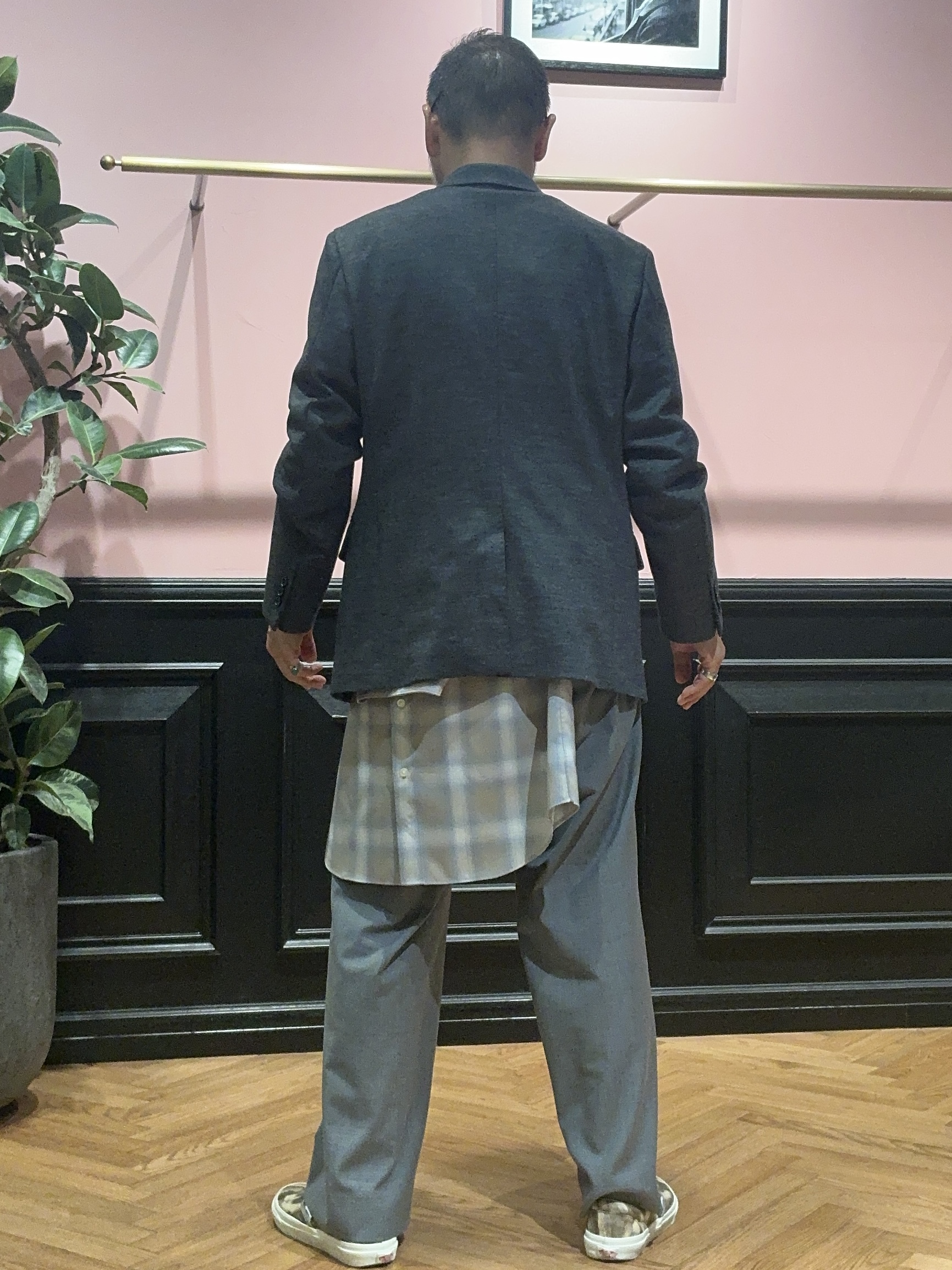 torigoeさんの「DRESSTERIOR｜【ストレッチ素材】ウールブレンド コンフォータブルジャケット」を使ったコーディネート