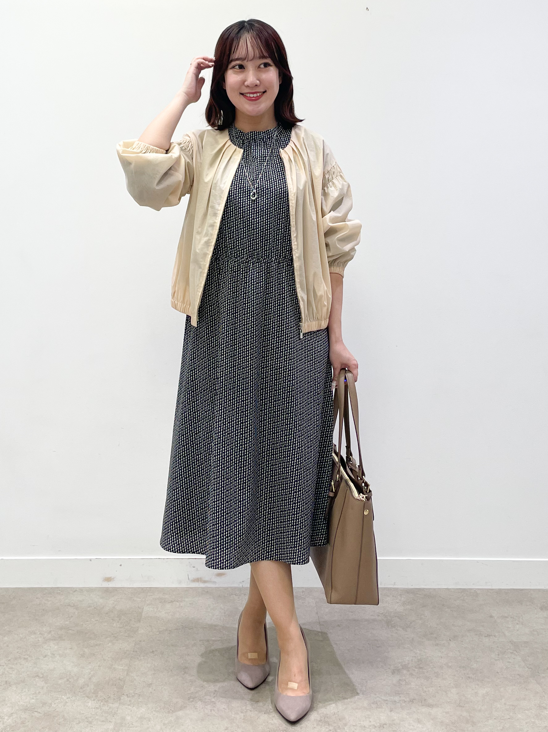 yukariさんの「Reflect｜フロントファスナーシアーブルゾン」を使ったコーディネート