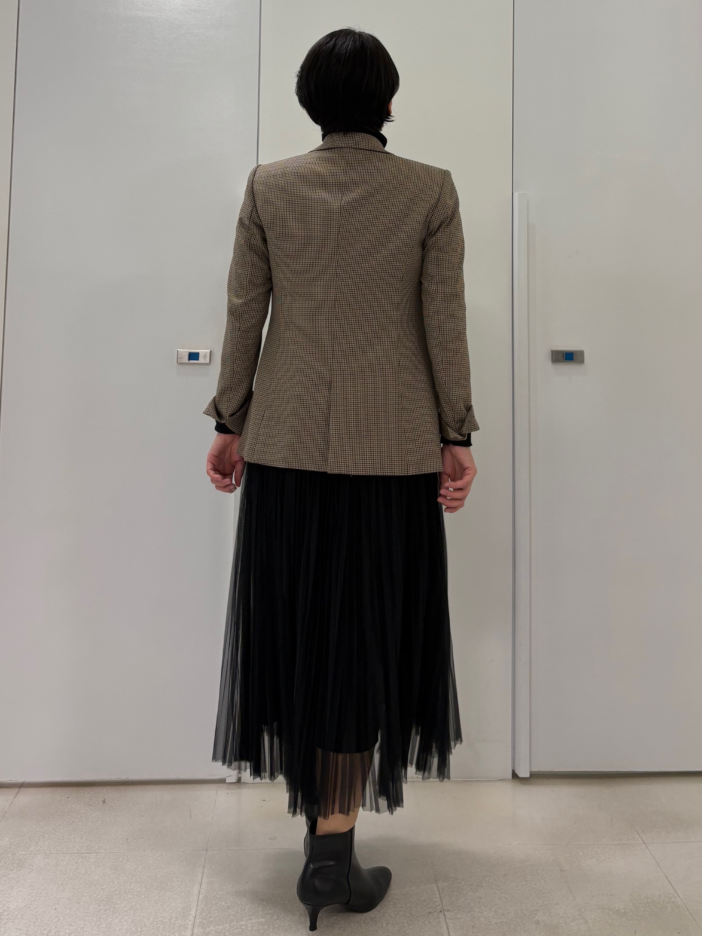 hIさんの「COUP DE CHANCE｜【洗える/日本製】ベアトップ風キャミソール」を使ったコーディネート