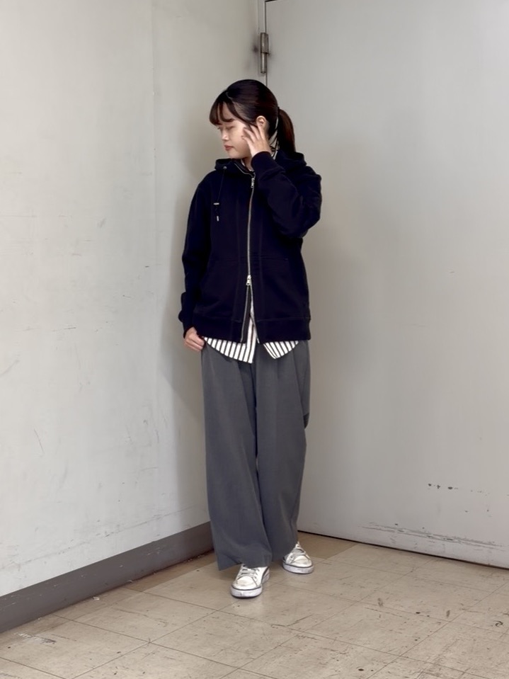 かわぴーさんの「TAKEO KIKUCHI｜【BOWLER HAT LABEL】日本製オルタネートストライプシャツ」を使ったコーディネート