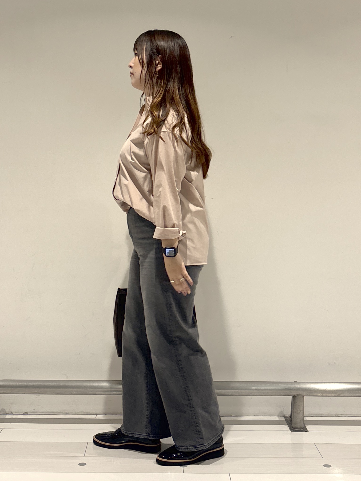 nakamuraさんの「Reflect｜【羽織◎】オフボディシルエットシャツ」を使ったコーディネート