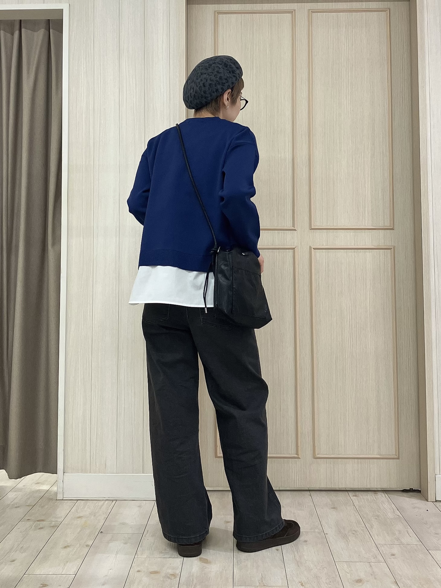 Turnerさんの「SHOO･LA･RUE｜【S-LL】着るだけできまる シャツレイヤード風 スポンディッシュニット」を使ったコーディネート