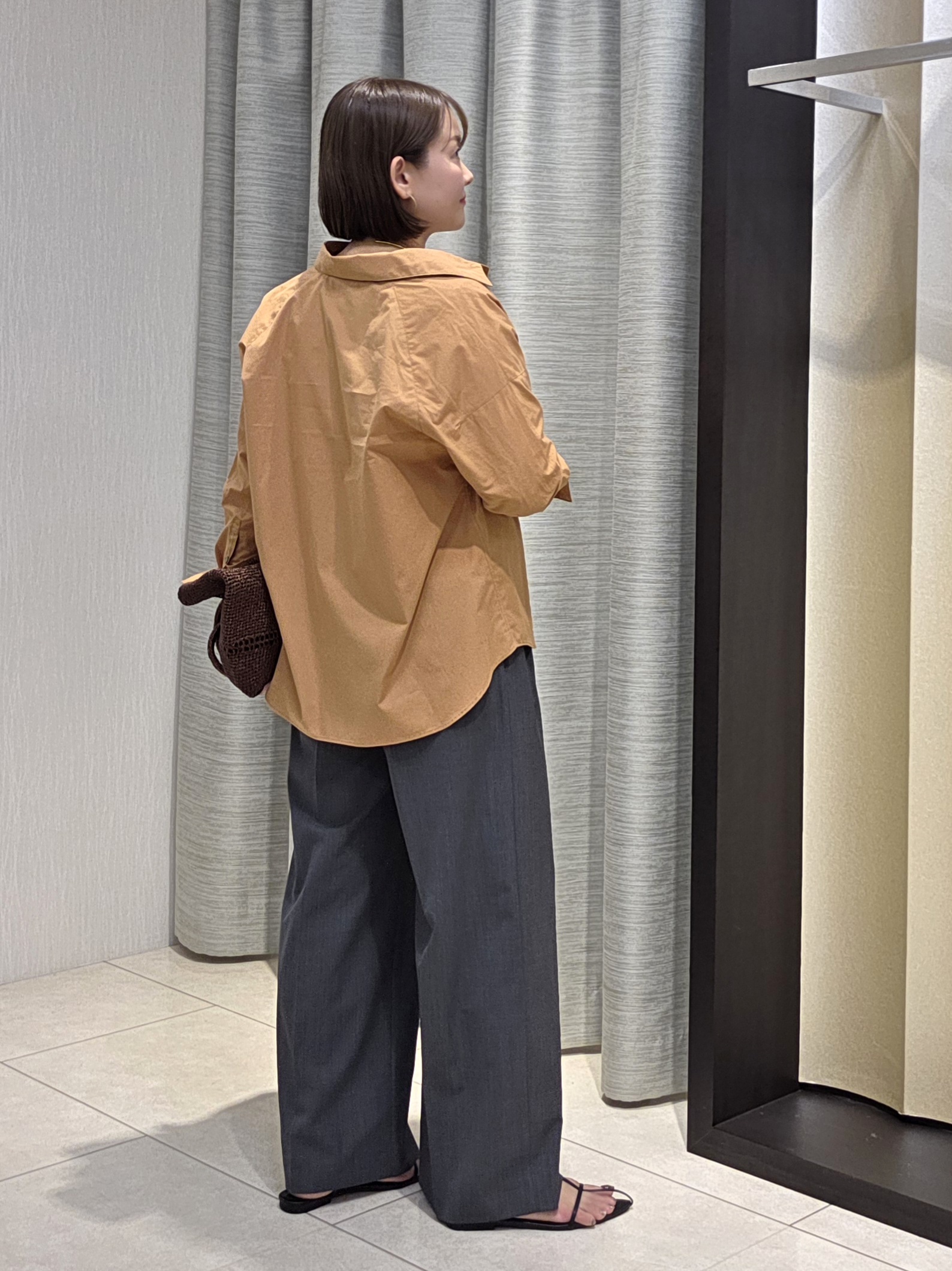naokoさんの「UNTITLED｜コットンドルマンシャツ」を使ったコーディネート