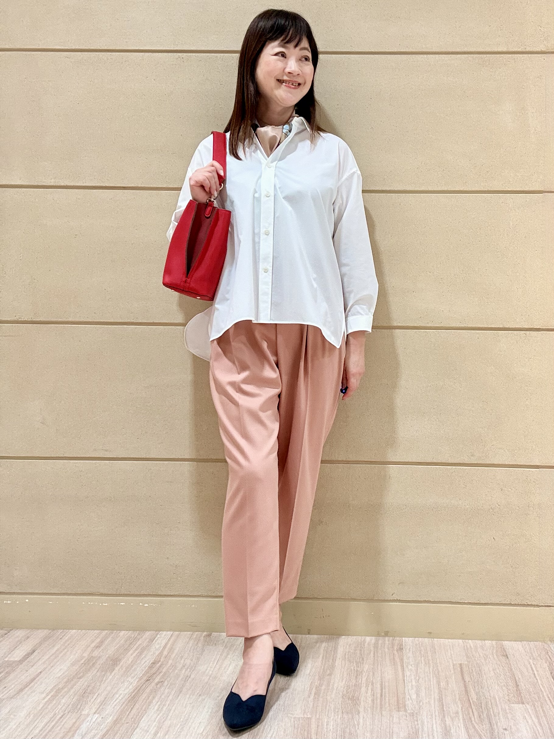 Marさんの「Reflect｜【羽織◎】オフボディシルエットシャツ」を使ったコーディネート