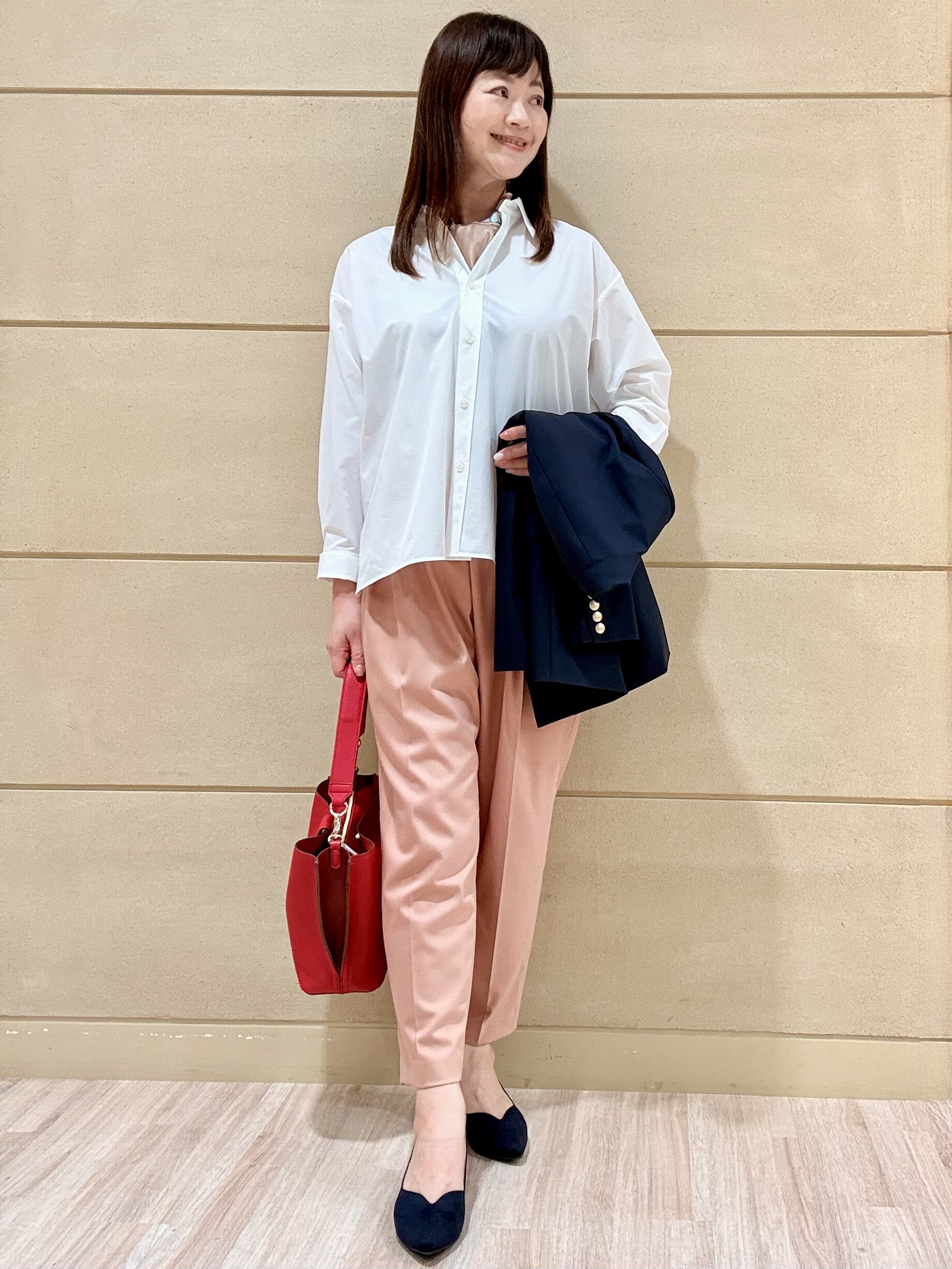 Marさんの「Reflect｜【羽織◎】オフボディシルエットシャツ」を使ったコーディネート