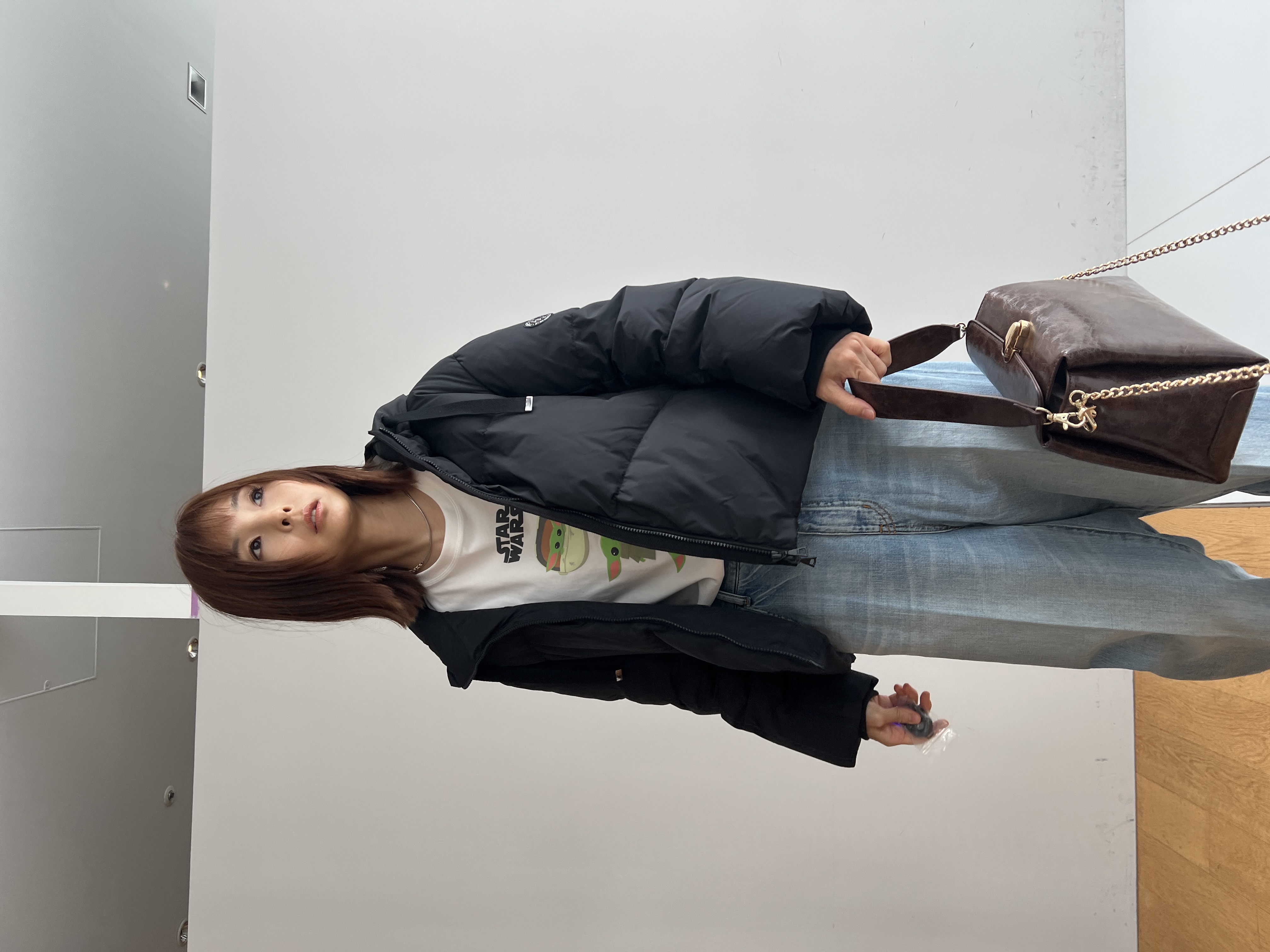 misaさんの「DRESSTERIOR｜【接触冷感】STAR WARS グローグ グラフィックTシャツ」を使ったコーディネート