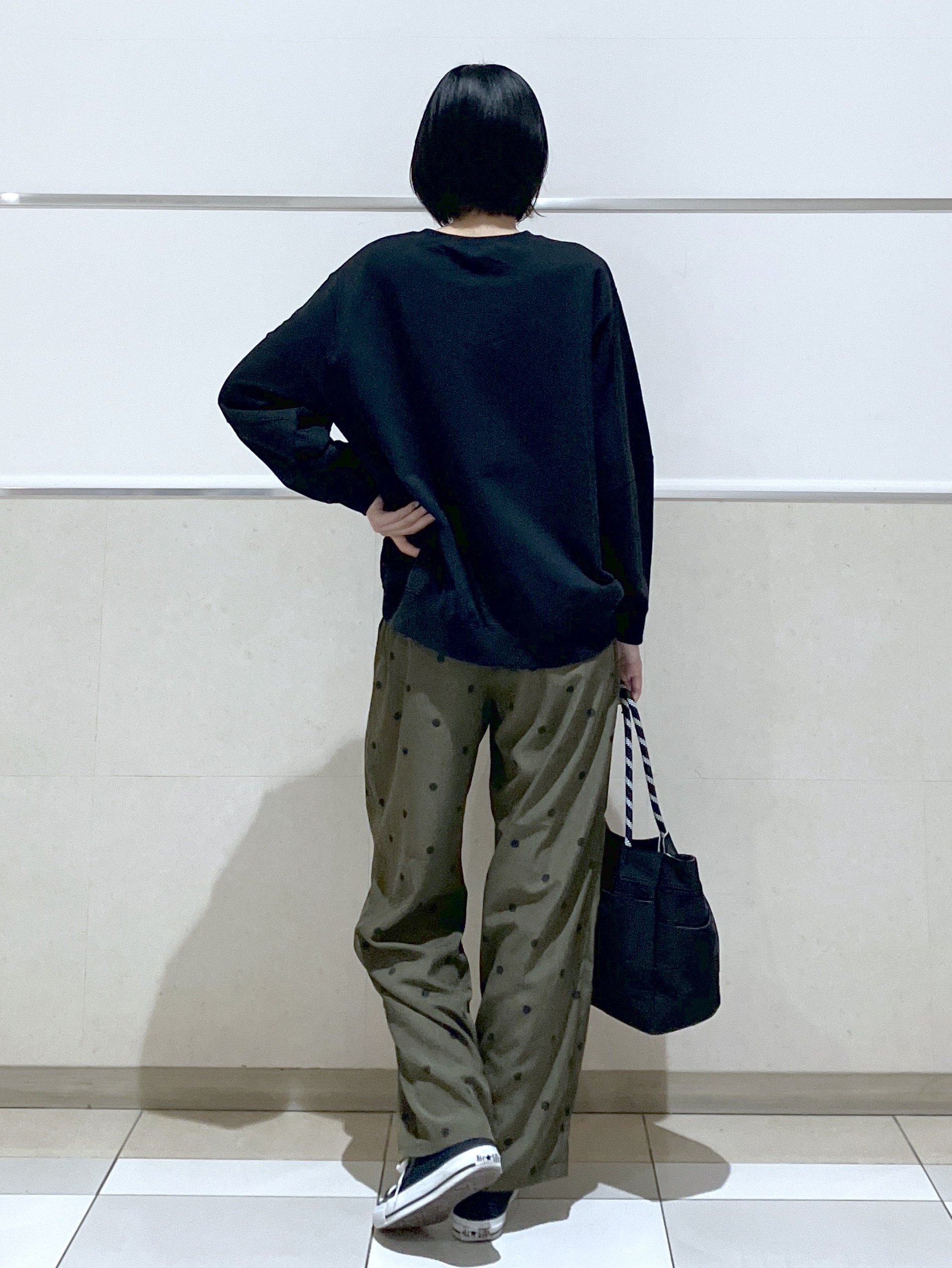 eriko さんの「Dessin｜【洗える/6色展開】フォルムスリーブミニ裏毛 プルオーバー」を使ったコーディネート