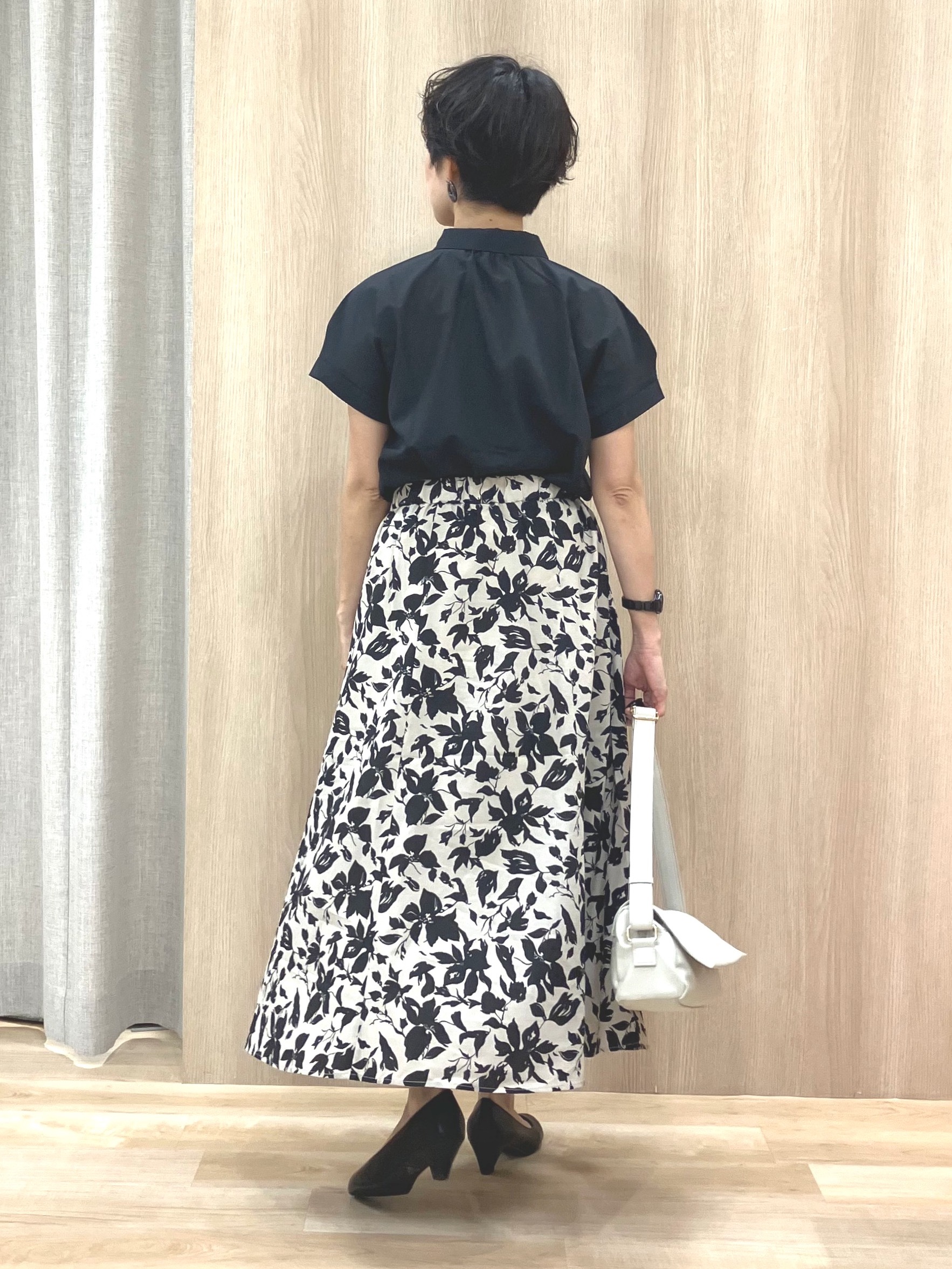 Keiさんの「grove｜ドルマンシャツブラウス」を使ったコーディネート
