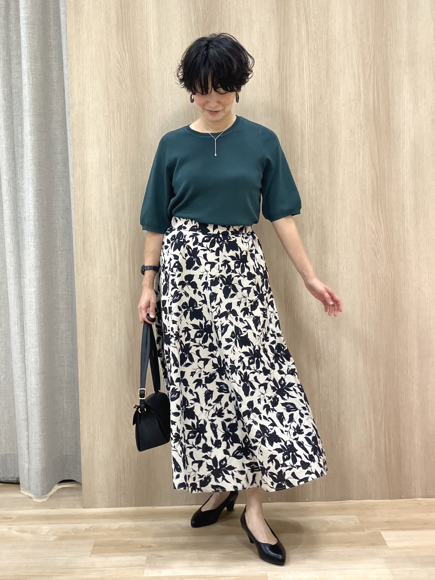 Keiさんの「grove｜ドルマンシャツブラウス」を使ったコーディネート
