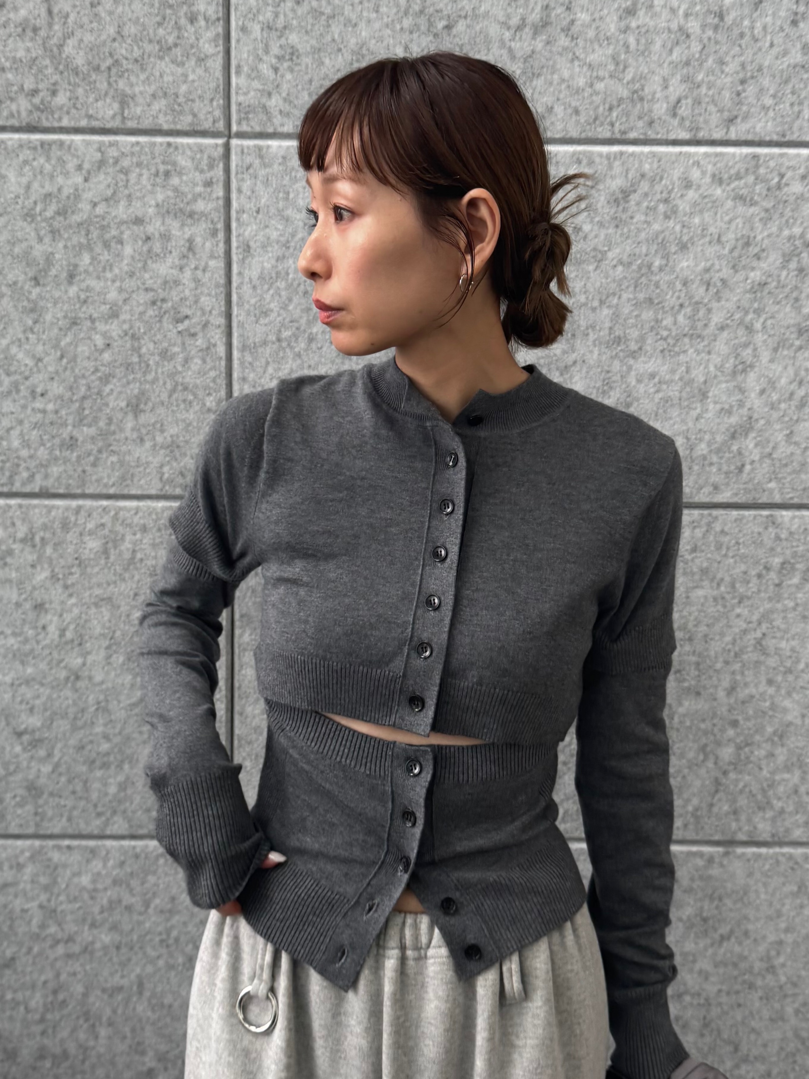 designer yukaさんの「CODE A｜【Re】satin bomber jacket」を使ったコーディネート