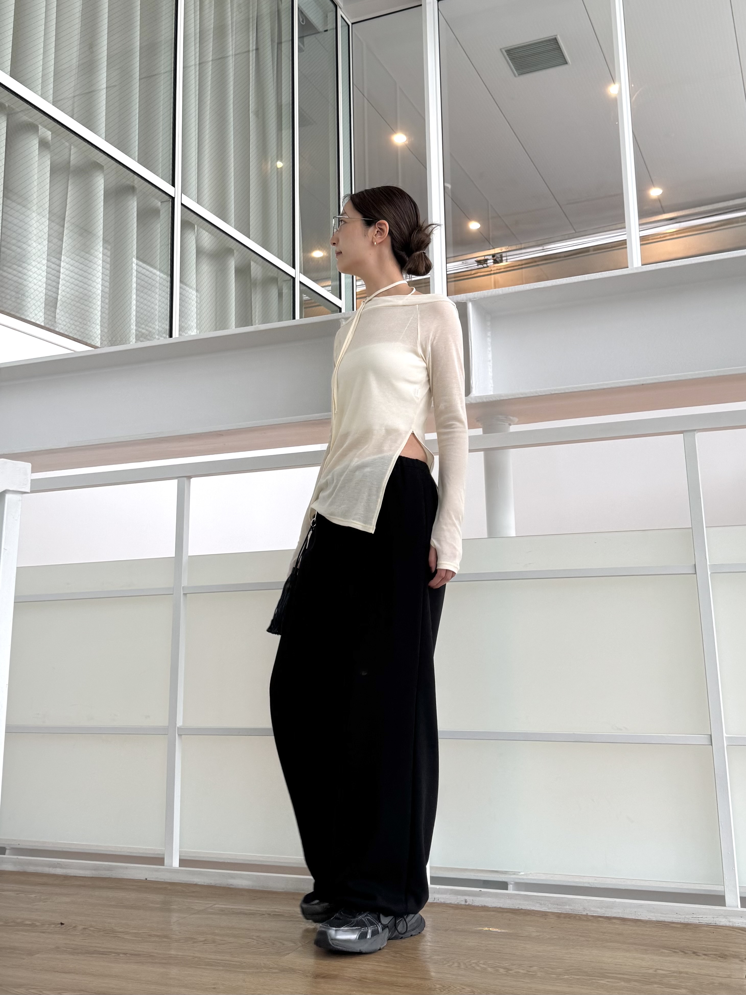 uchi__yamaさんの「CODE A｜UKI UKI＊CODE A｜volume sweat pants」を使ったコーディネート