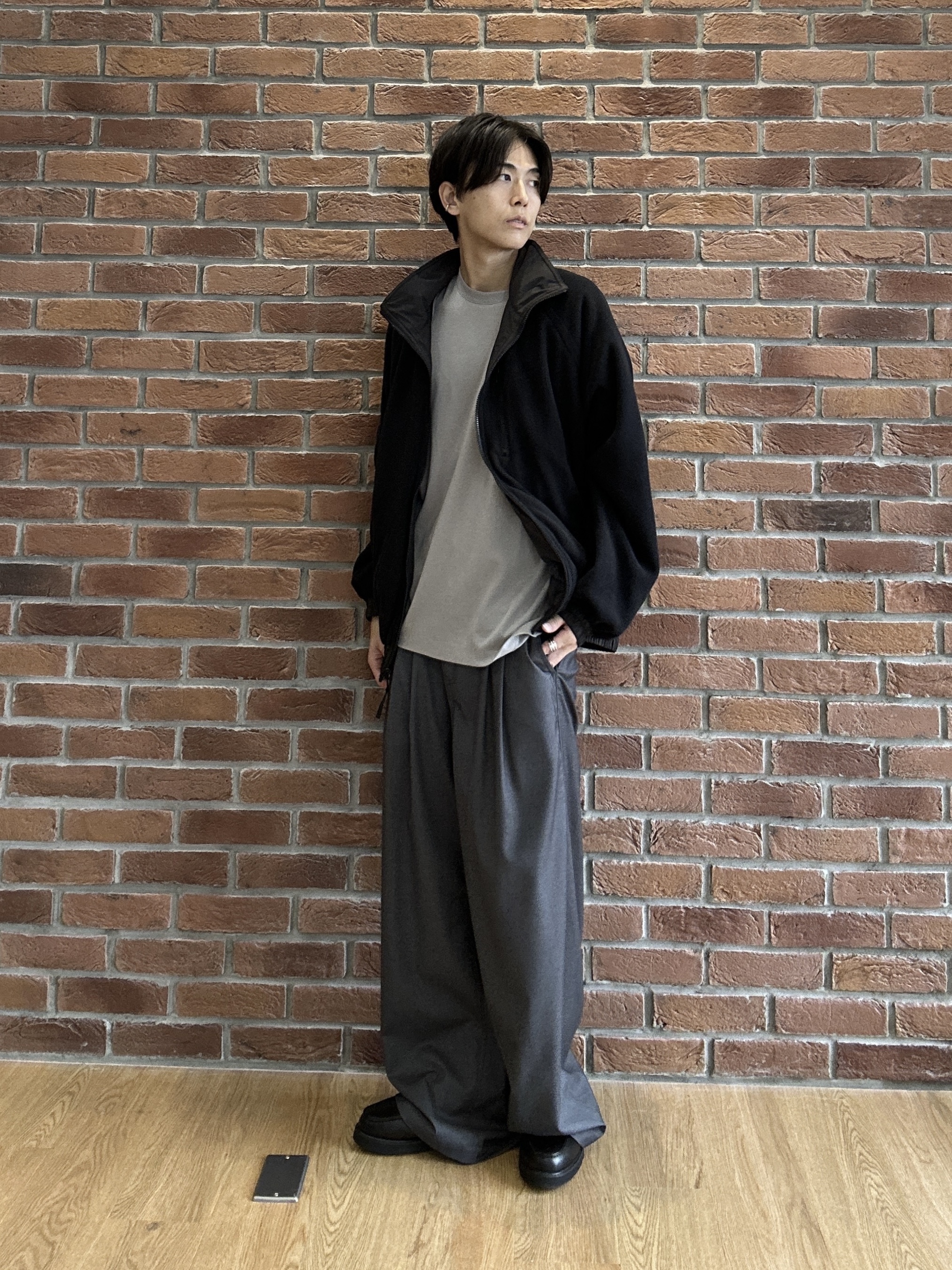 ドイさんの「tk.TAKEO KIKUCHI｜【別注】Dickies(R)　TRベルテッドパンツ」を使ったコーディネート
